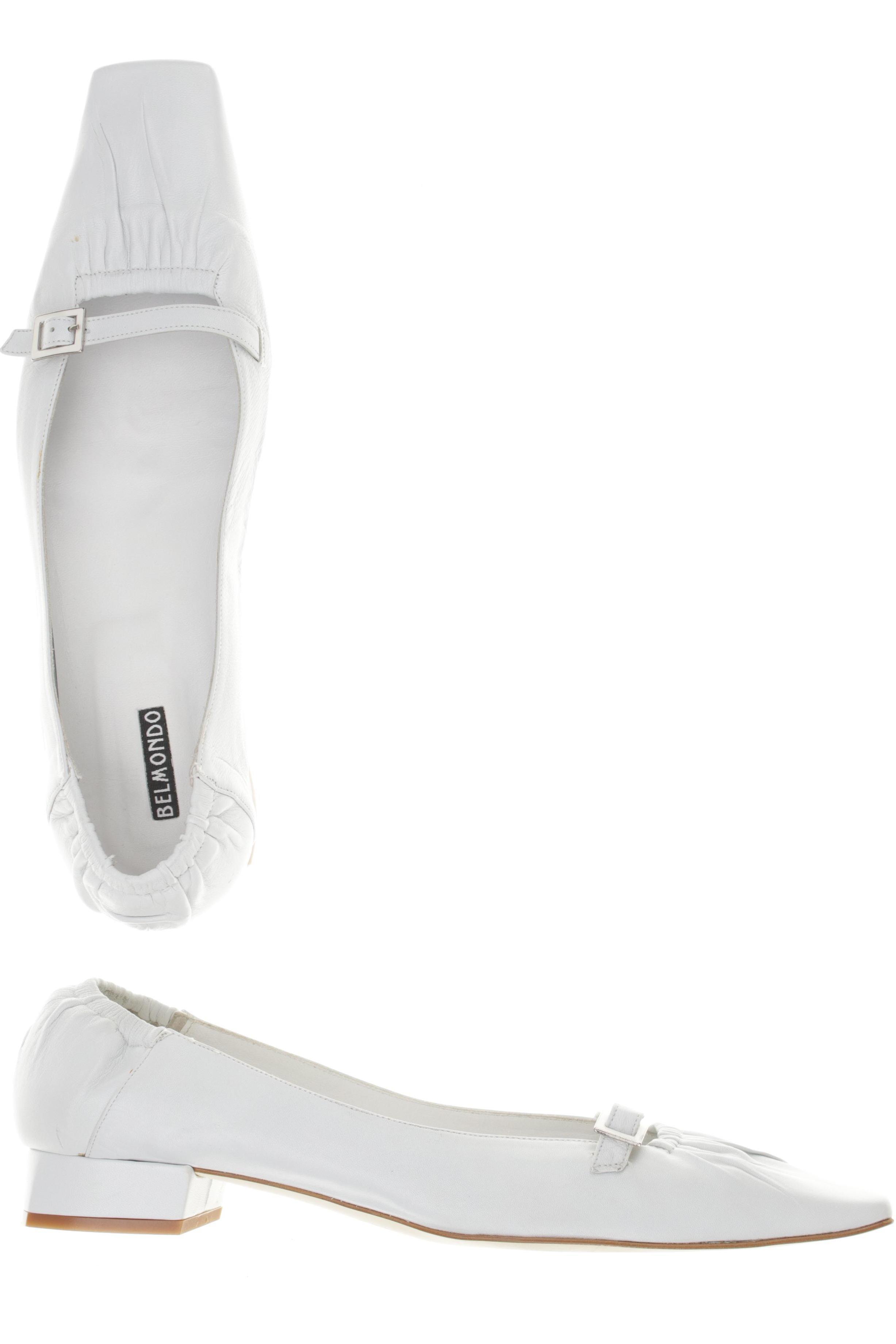 

Belmondo Damen Halbschuh, weiß, Gr. 42