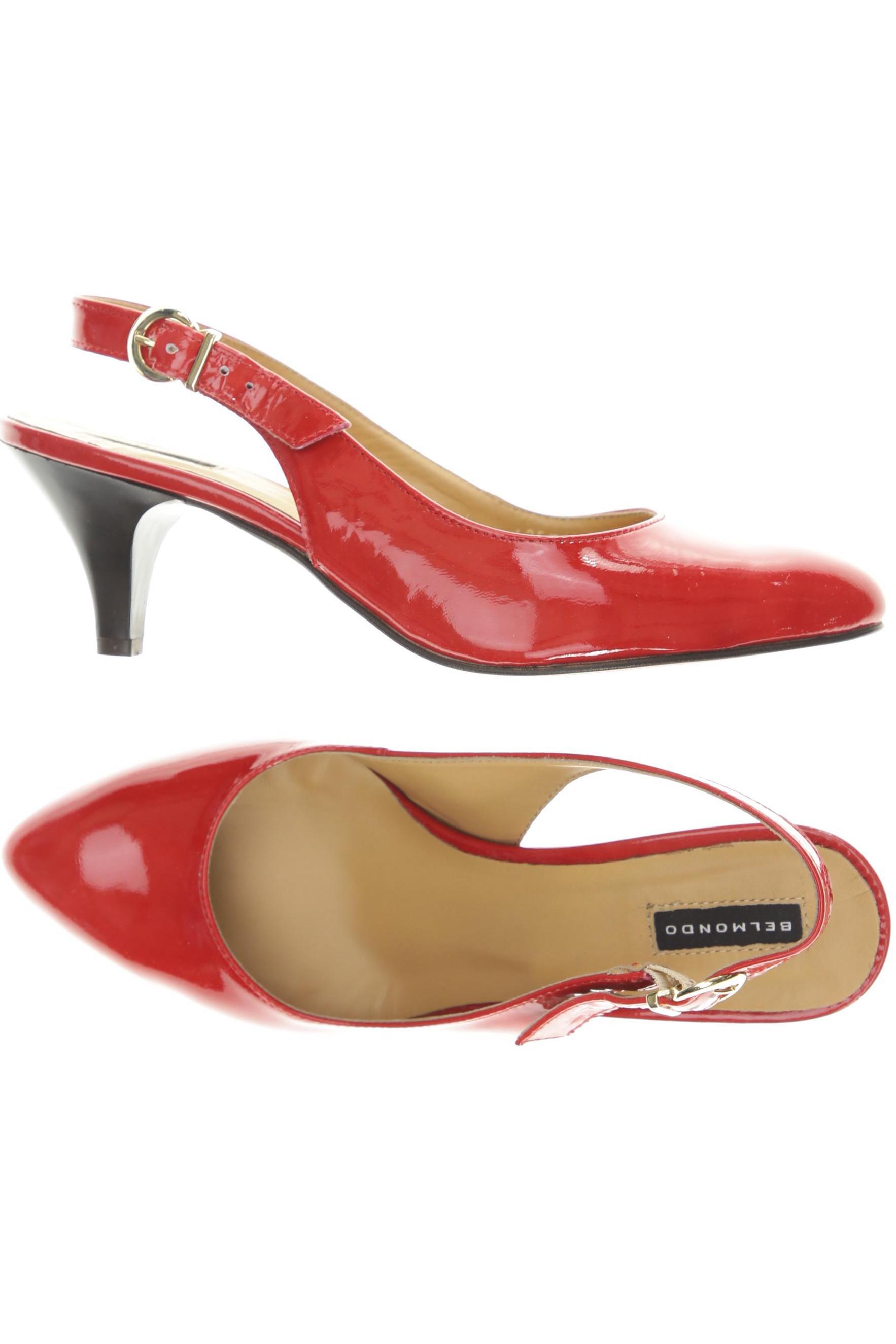 

Belmondo Damen Sandale, rot, Gr. 38