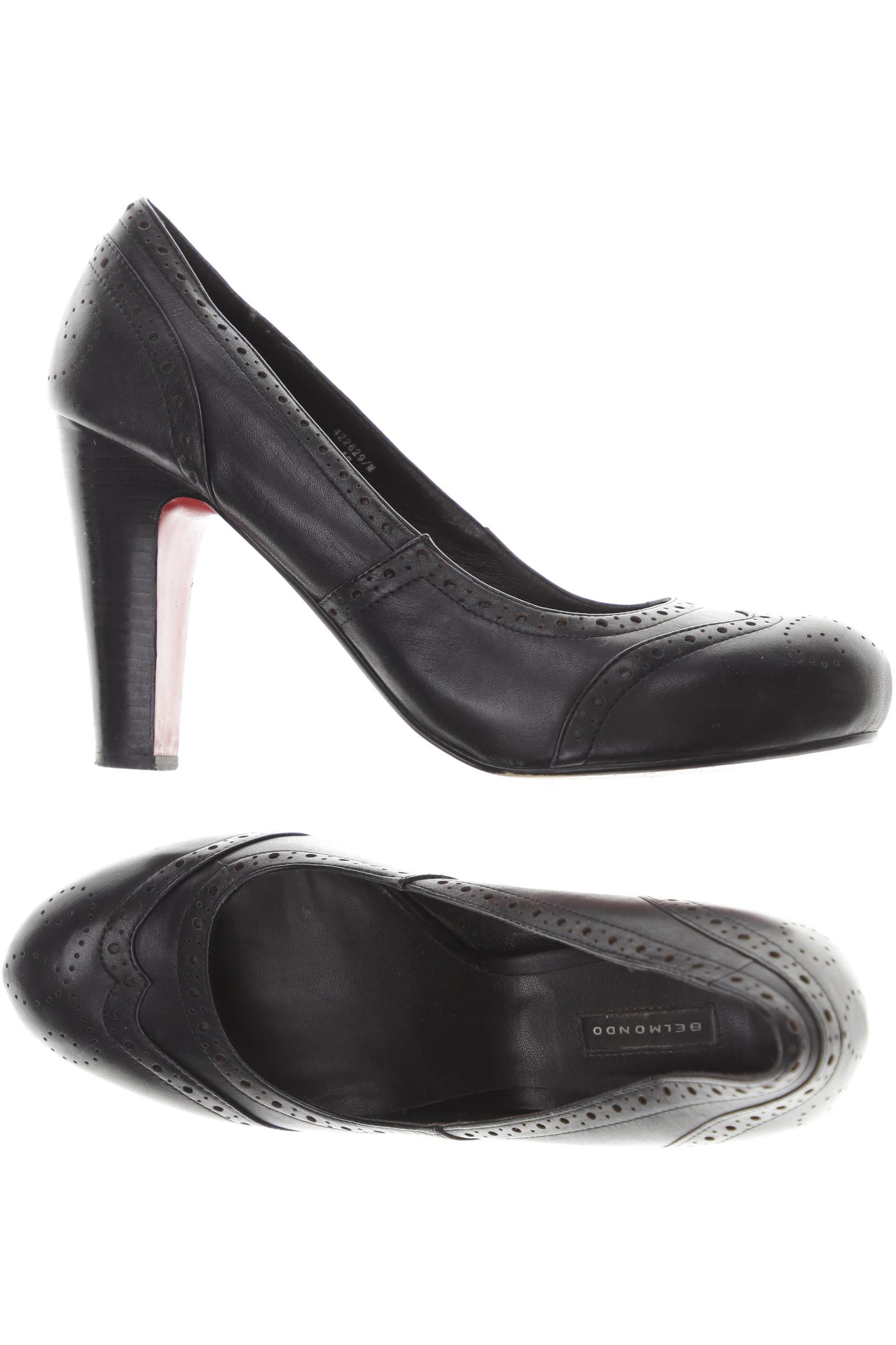 

Belmondo Damen Pumps, schwarz, Gr. 42