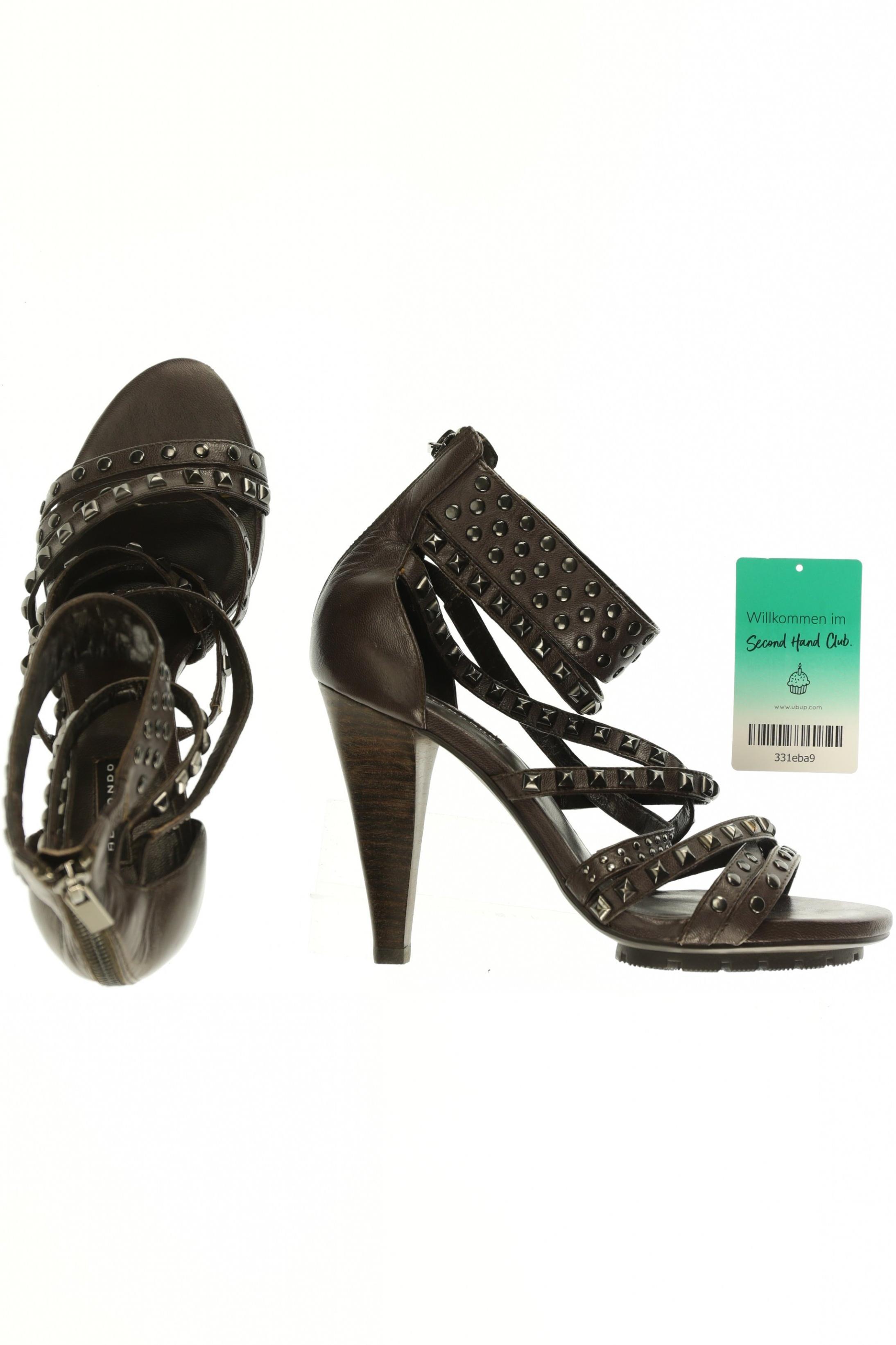 

Belmondo Damen Sandale, braun, Gr. 38