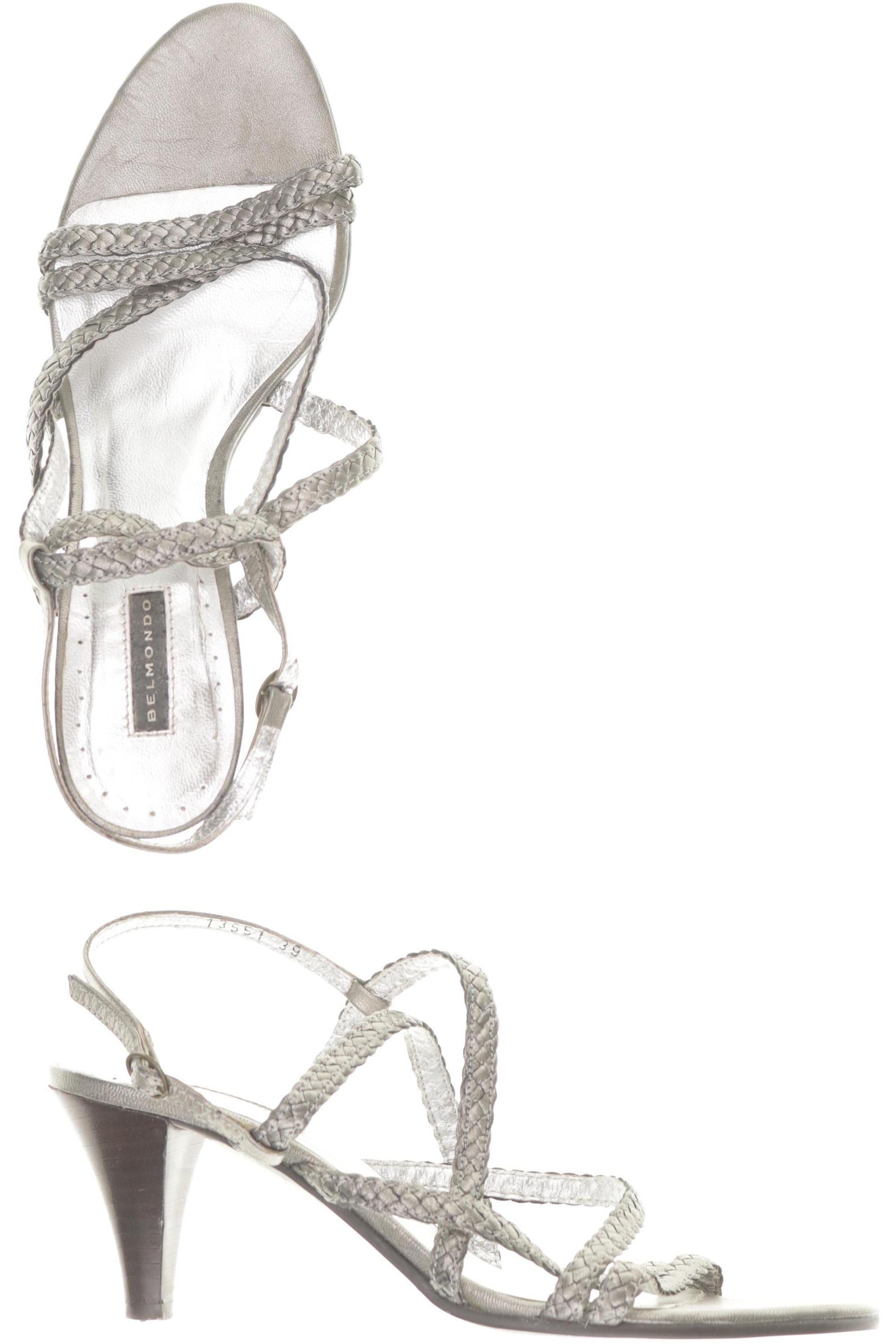 

Belmondo Damen Sandale, grau, Gr. 39