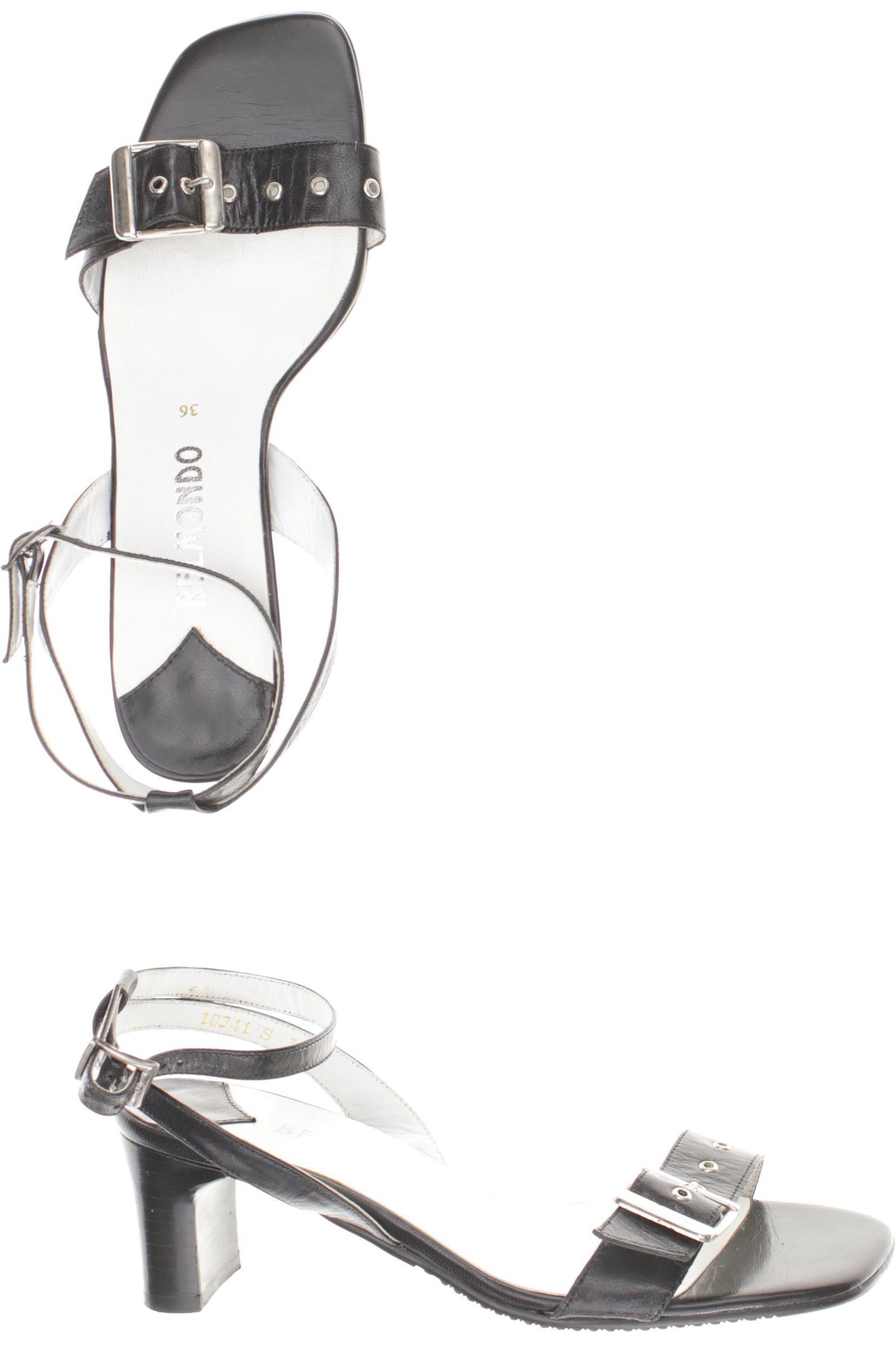 

Belmondo Damen Sandale, schwarz, Gr. 36