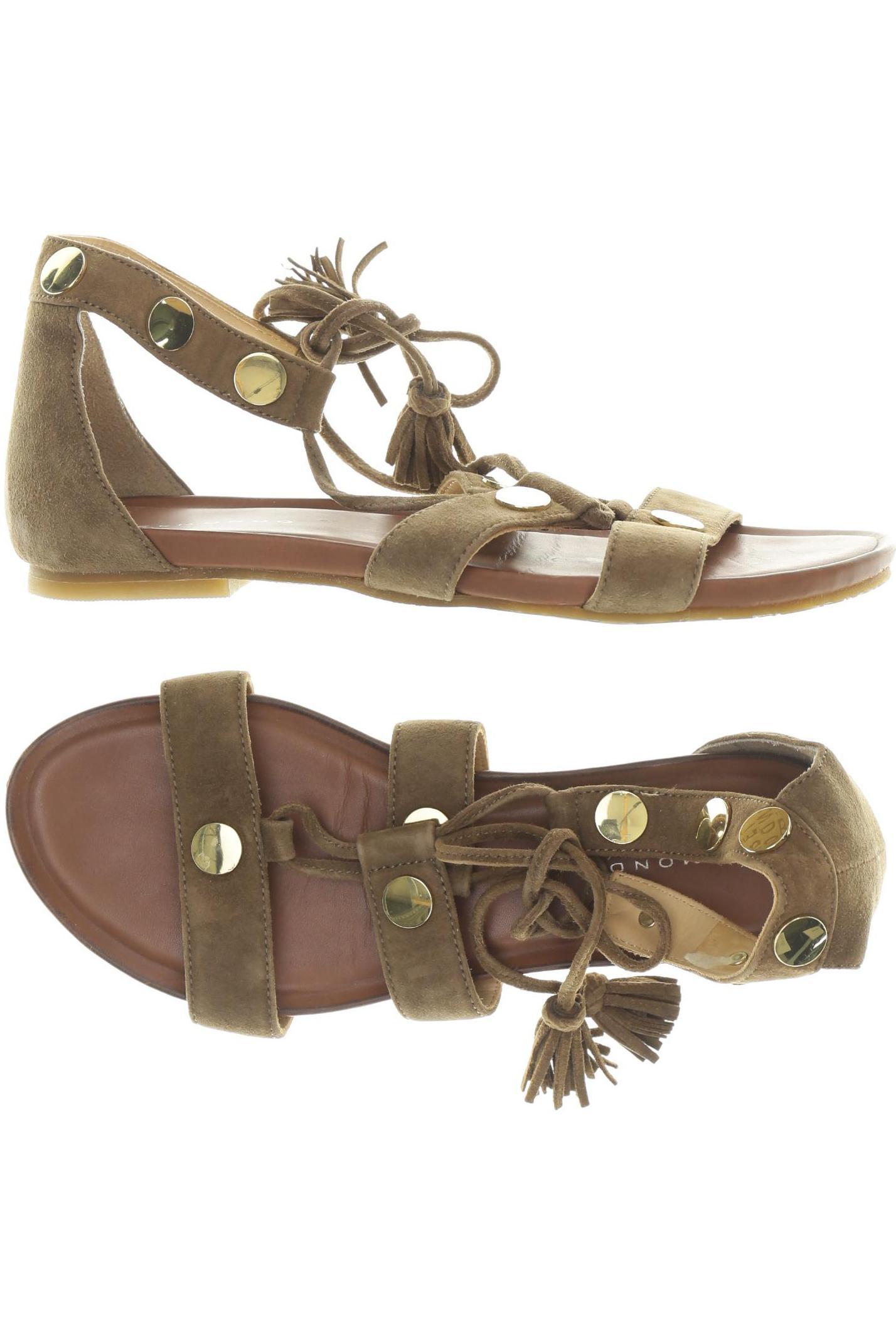 

Belmondo Damen Sandale, braun, Gr. 39