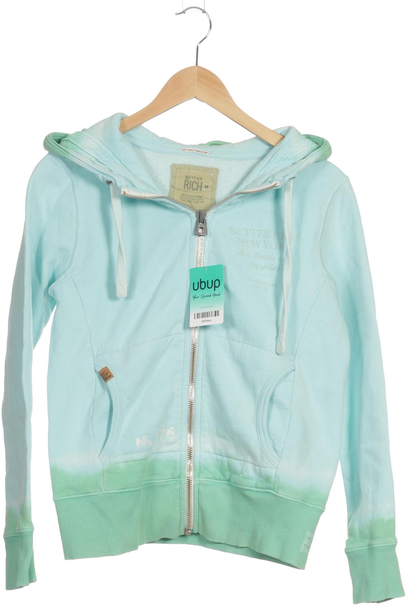 

Better Rich Damen Kapuzenpullover, türkis, Gr.