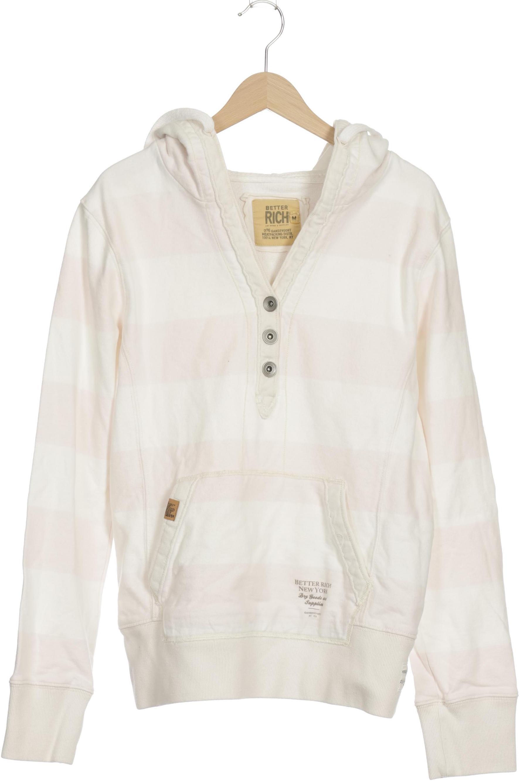

Better Rich Damen Kapuzenpullover, weiß, Gr.