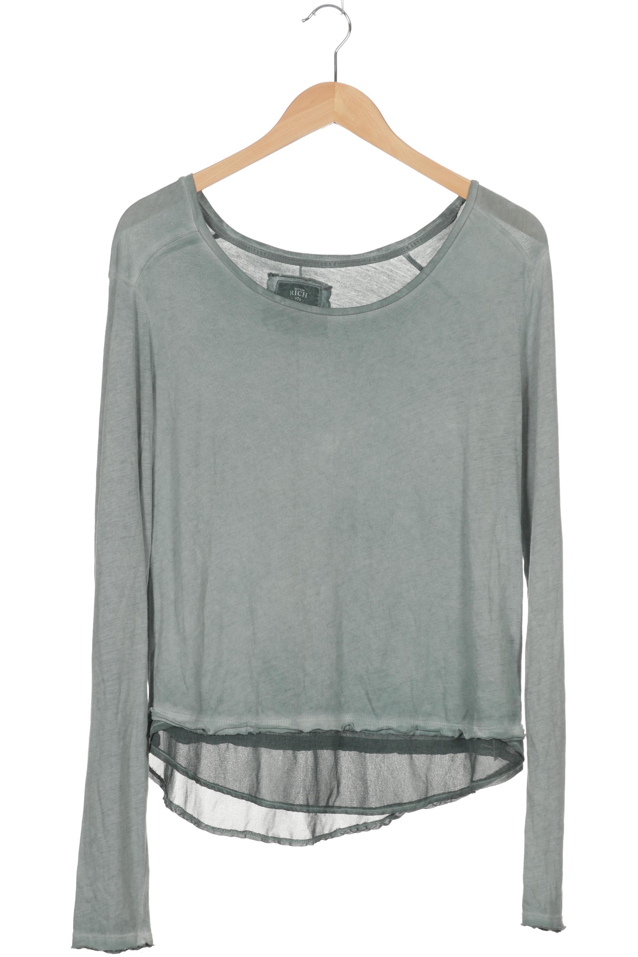 

Better Rich Damen Langarmshirt, grau, Gr.