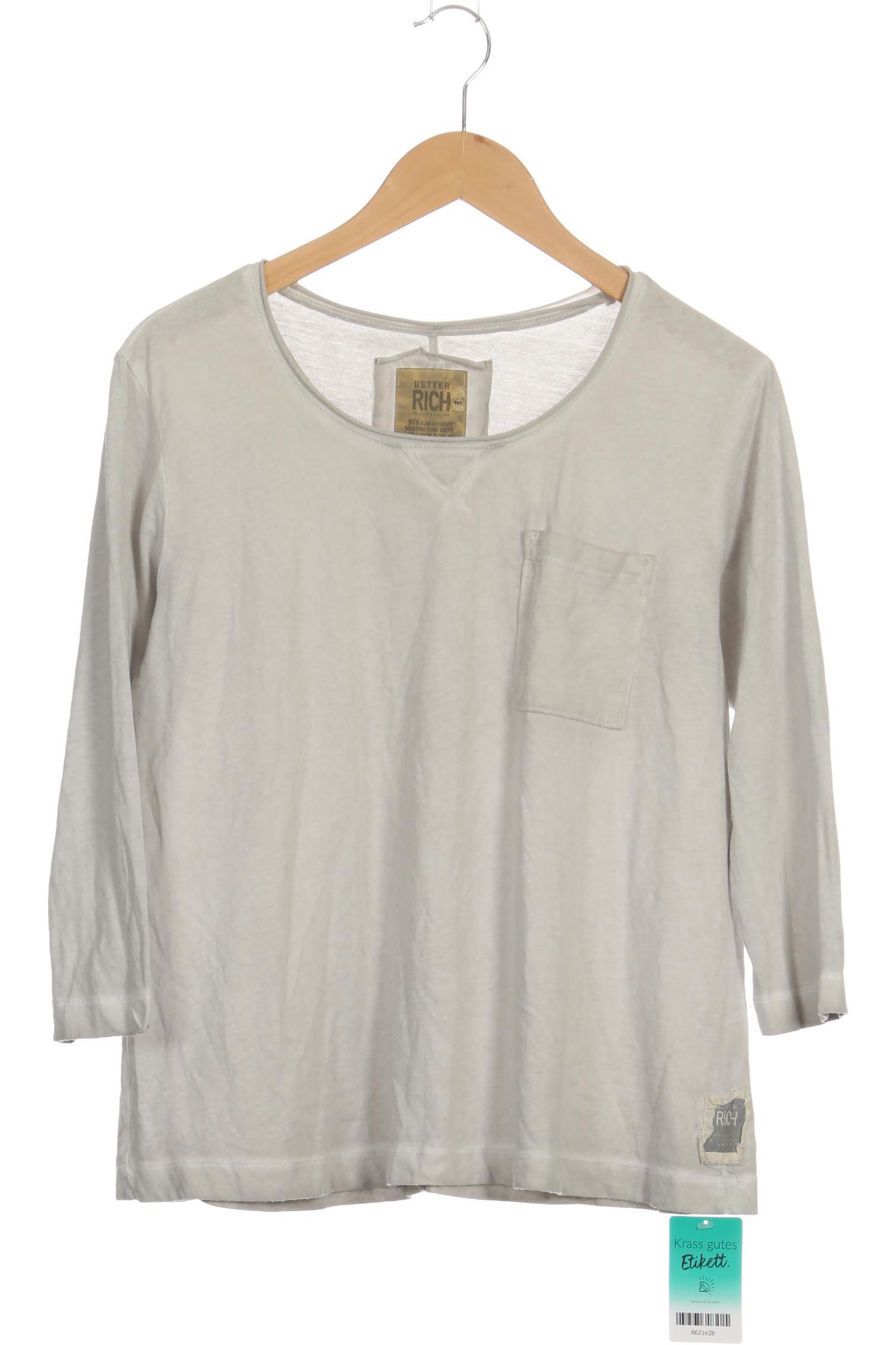 

Better Rich Damen Langarmshirt, grau, Gr.