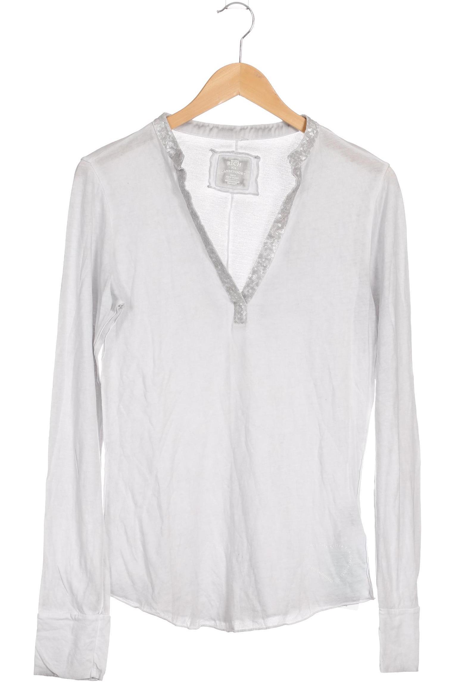 

Better Rich Damen Langarmshirt, grau, Gr.