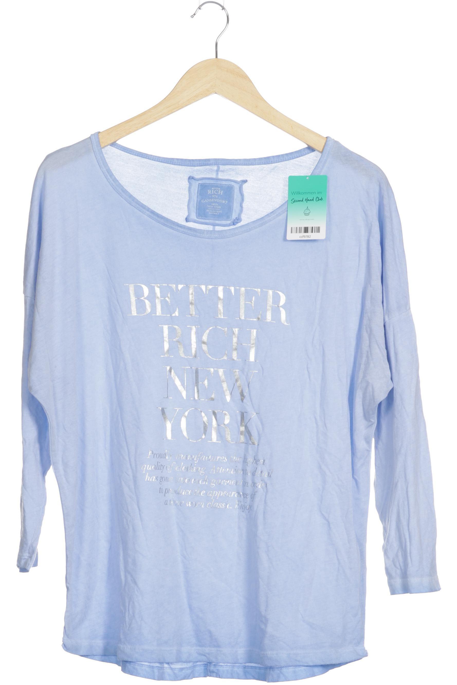 

Better Rich Damen Langarmshirt, blau, Gr.