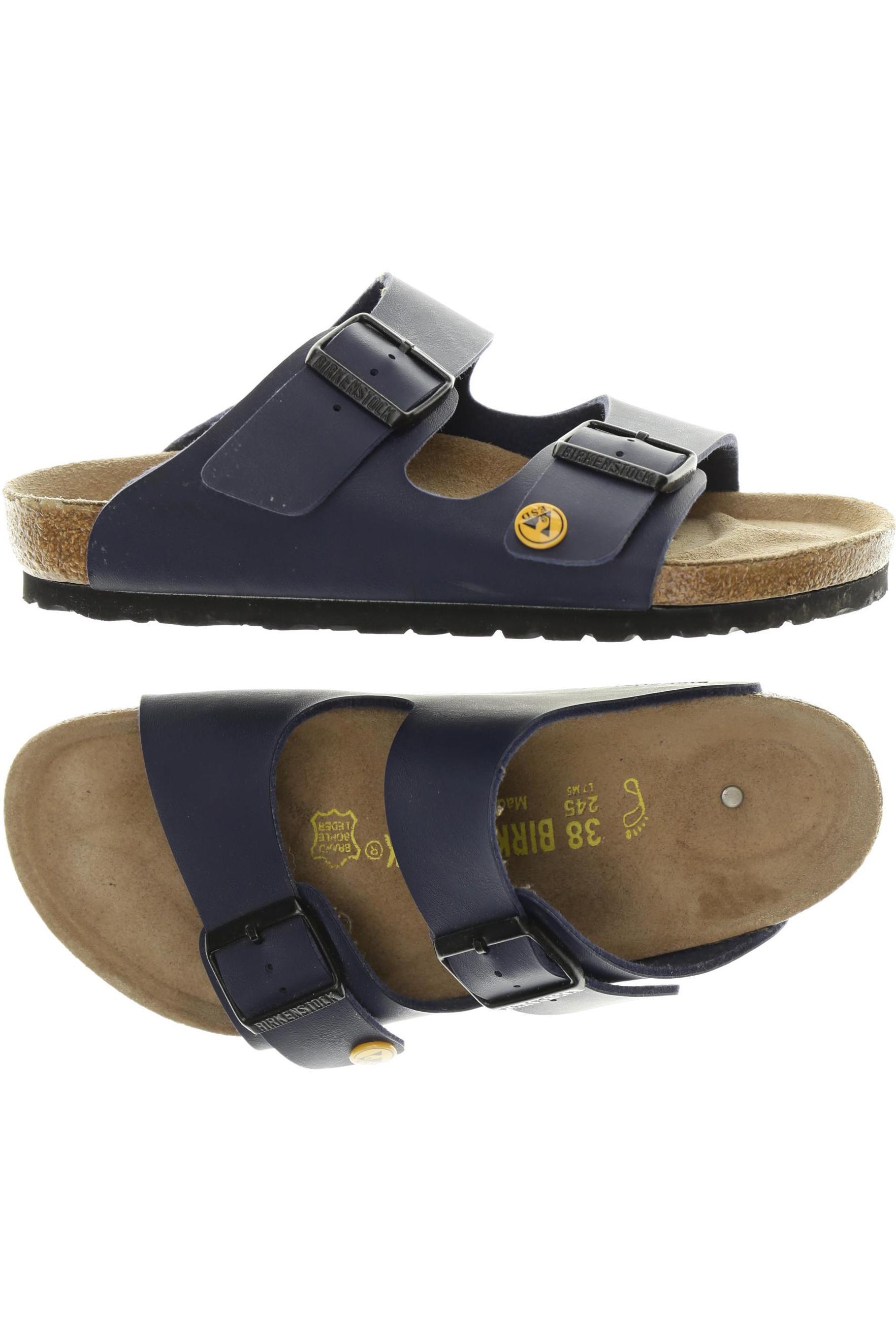 

Birkenstock Damen Sandale, blau, Gr. 38