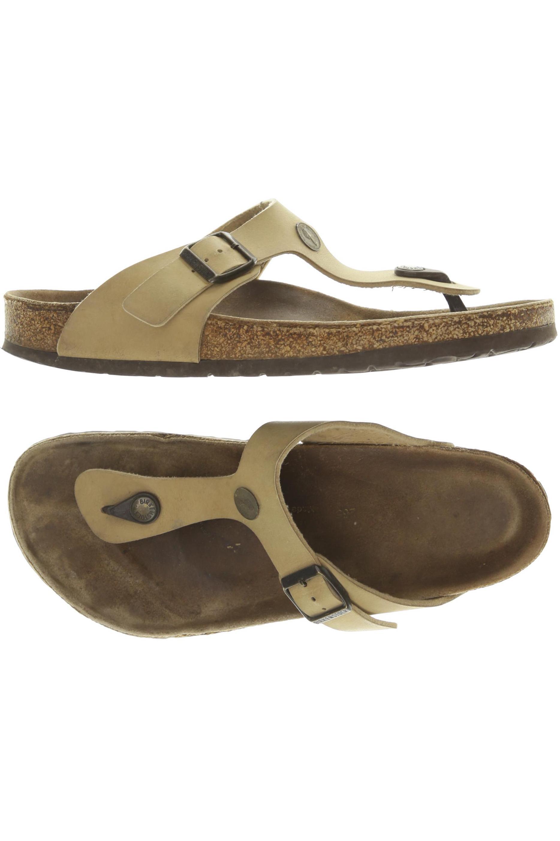 

Birkenstock Damen Sandale, beige, Gr. 37