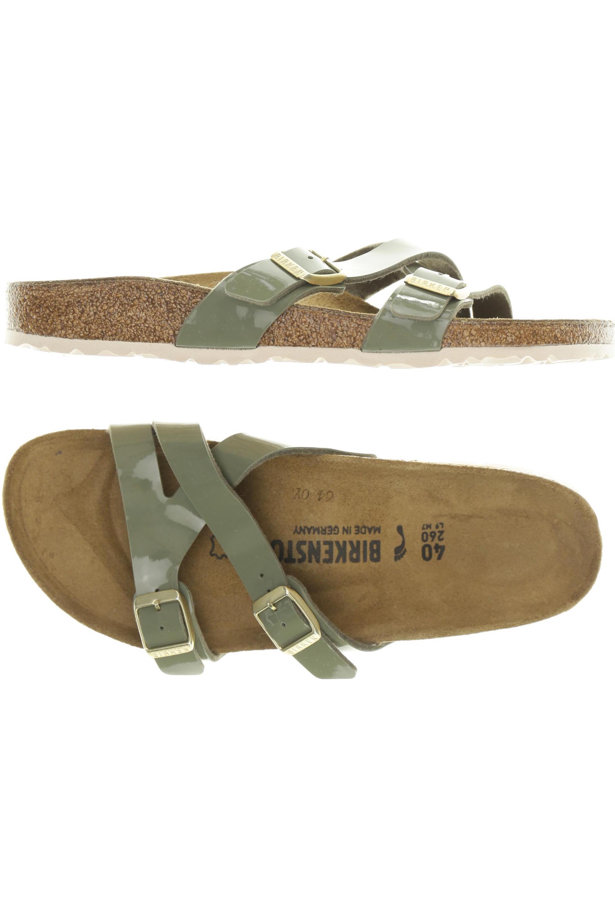 

Birkenstock Damen Sandale, grün, Gr. 40