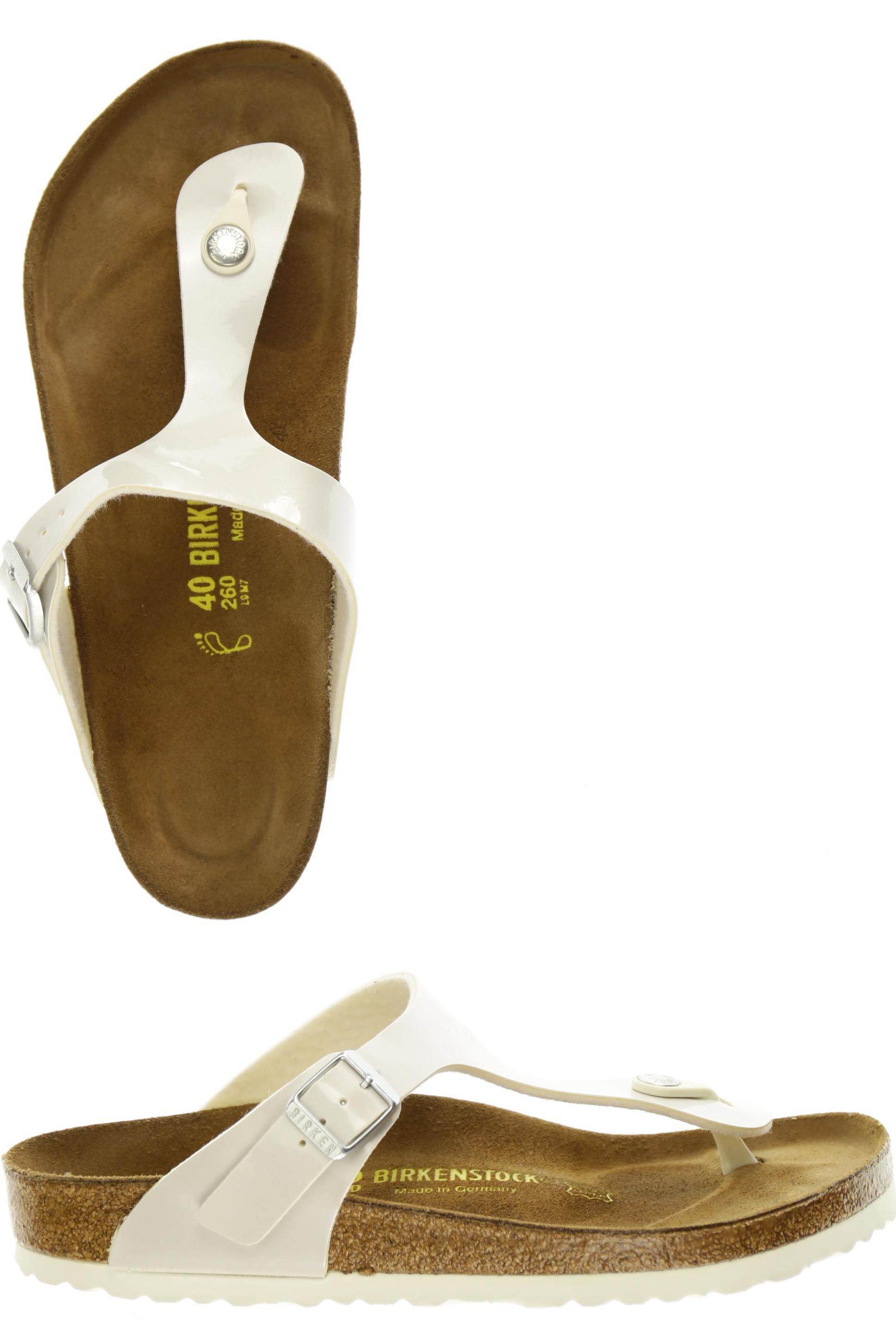 

Birkenstock Damen Sandale, weiß, Gr. 40