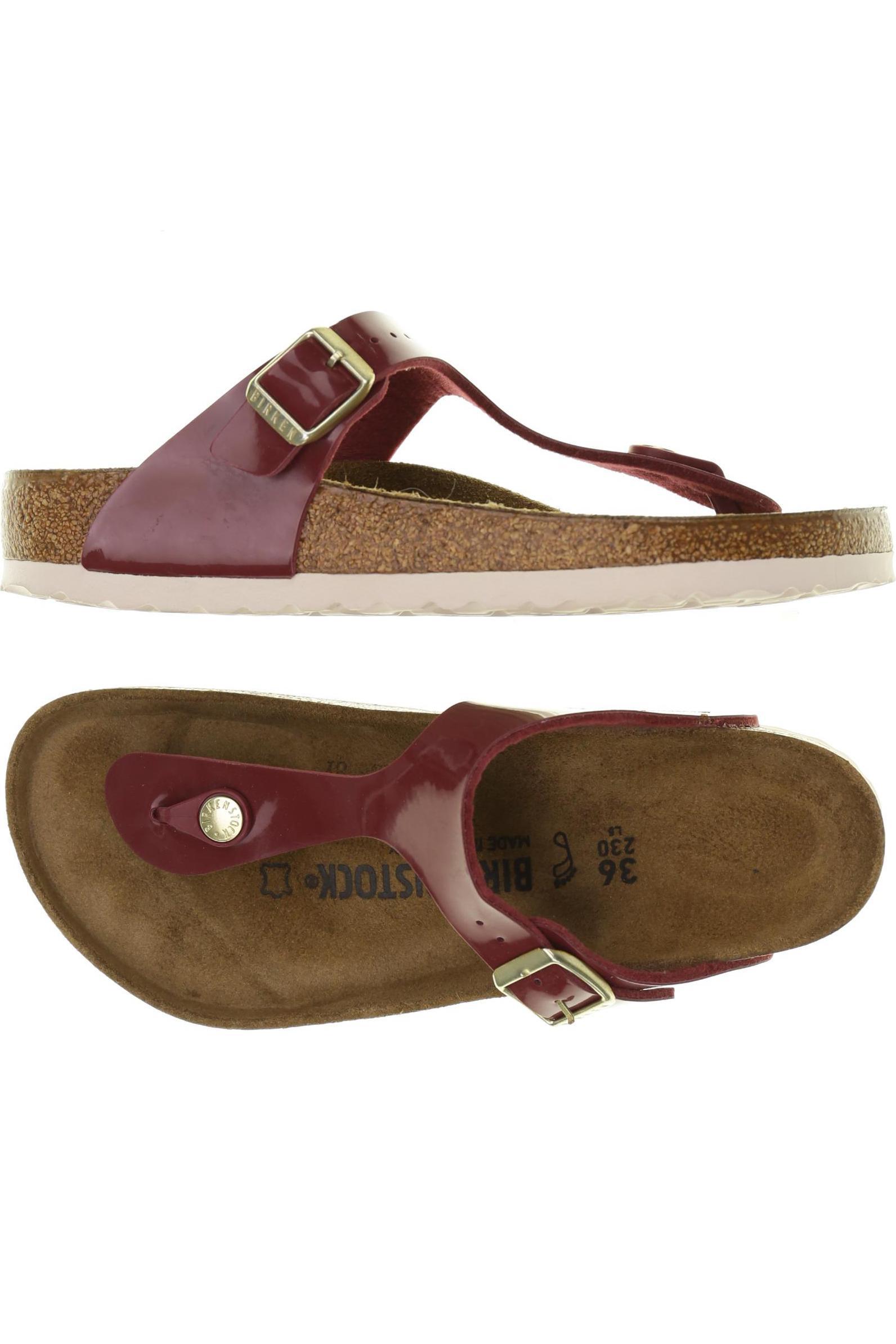 

Birkenstock Damen Sandale, rot, Gr. 36