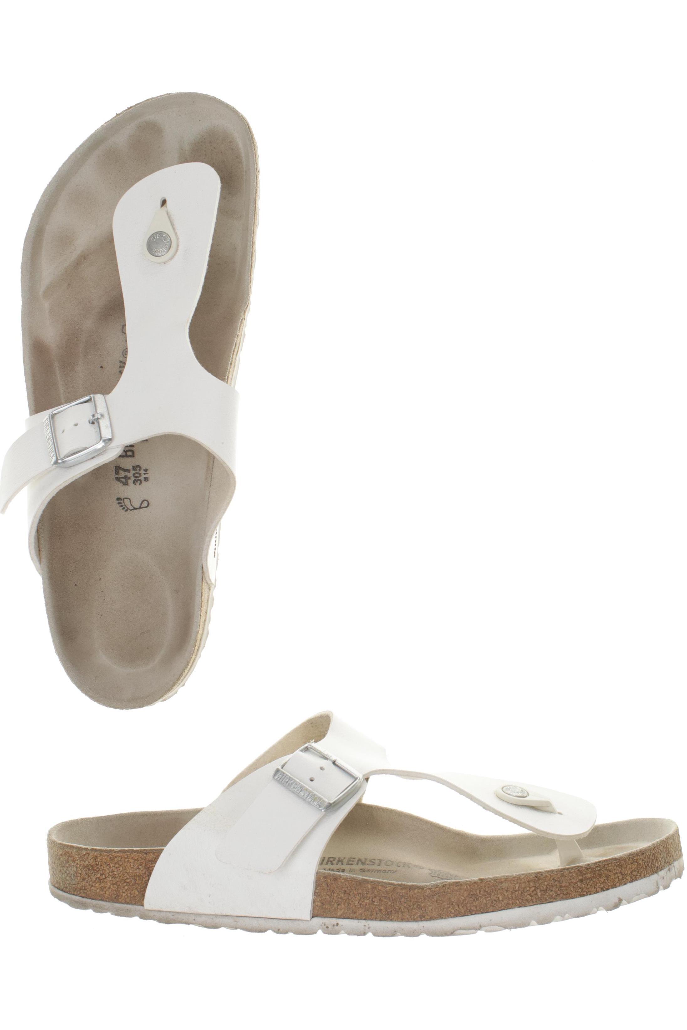 

Birkenstock Herren Sandale, weiß, Gr. 47