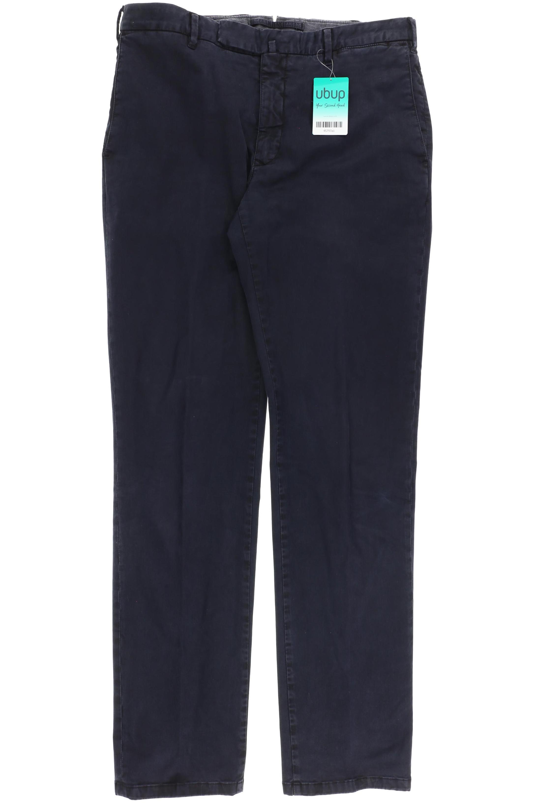 Thumbnail - Boglioli Herren Stoffhose, blau, Gr. 52