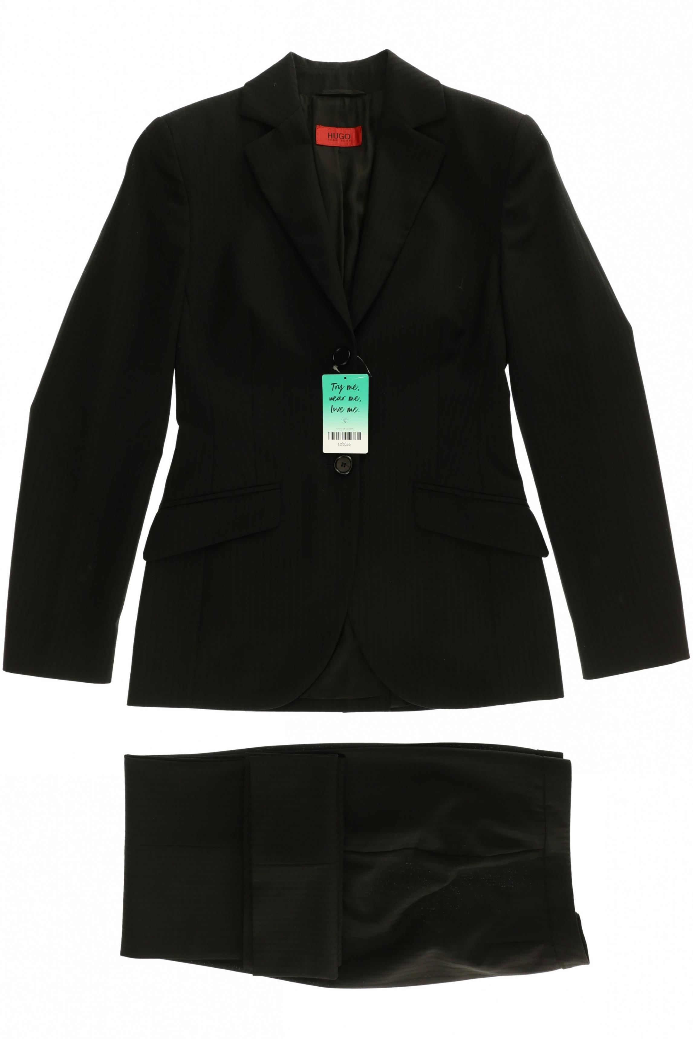 

Hugo by Hugo Boss Damen Anzug, schwarz, Gr.