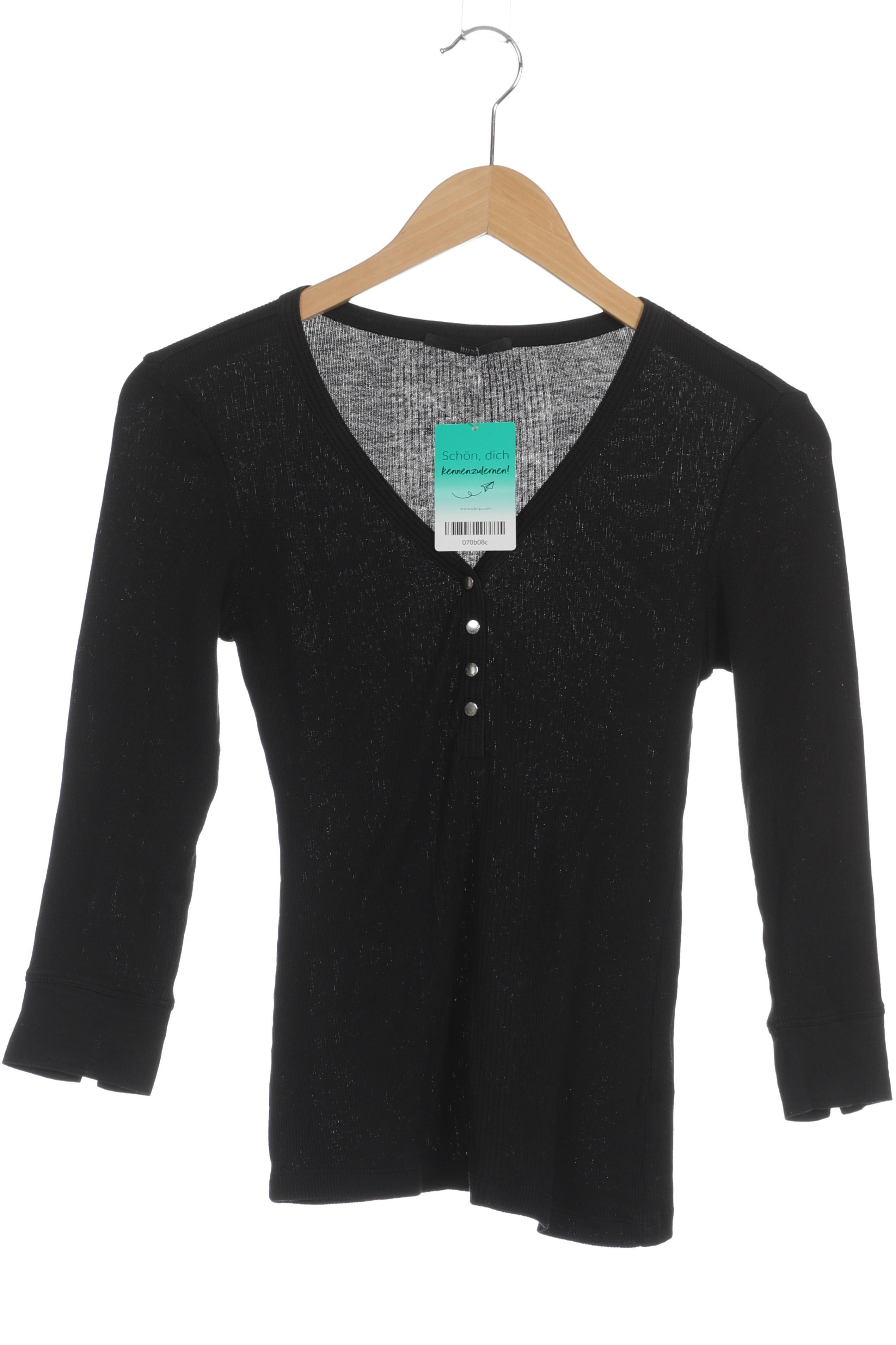 

Boss by Hugo Boss Damen Langarmshirt, schwarz, Gr.