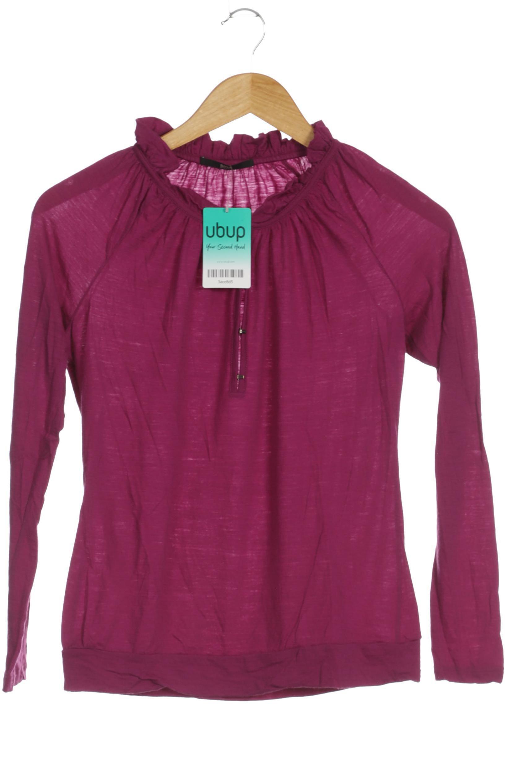 

Boss by Hugo Boss Damen Langarmshirt, lila, Gr.