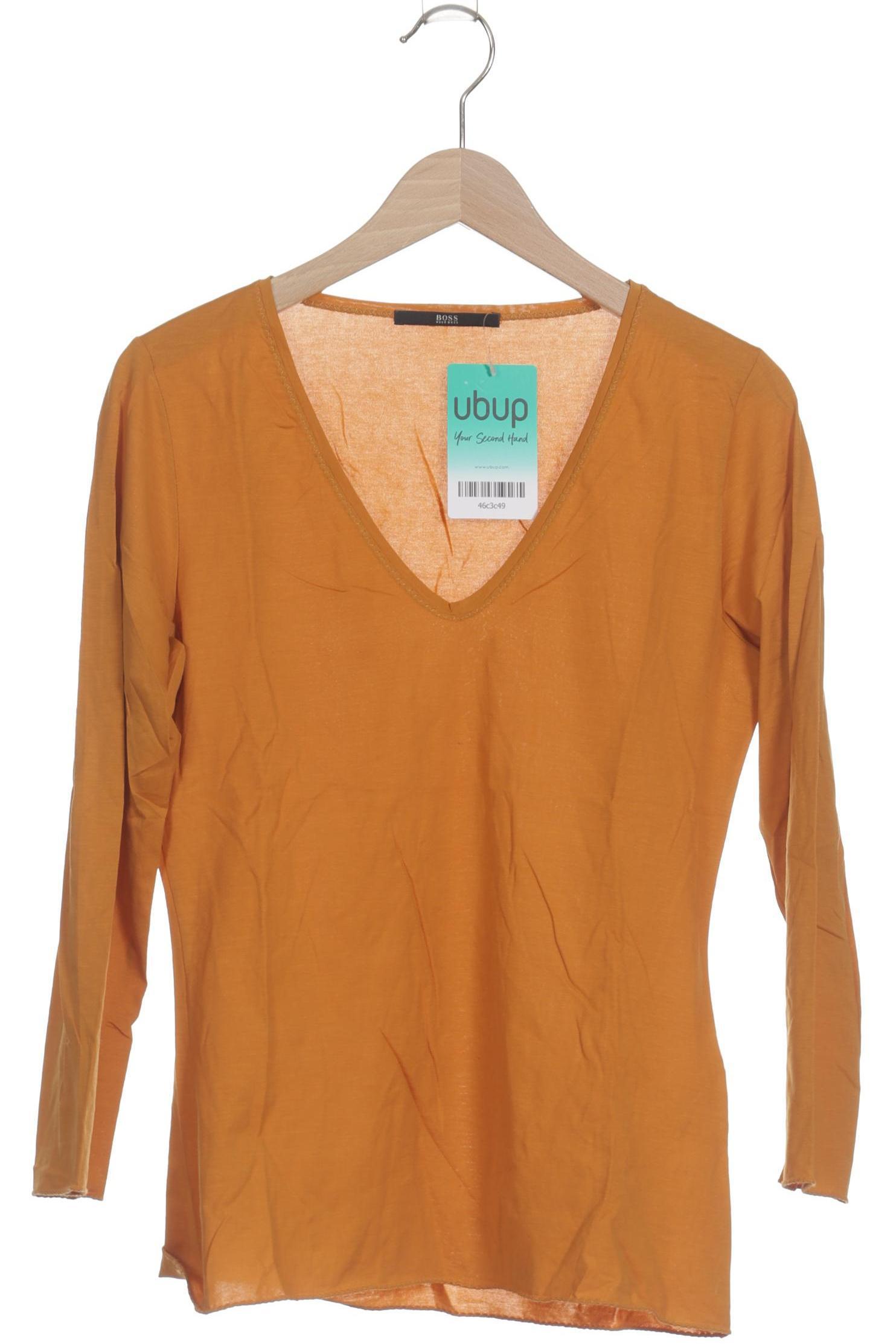 

Boss by Hugo Boss Damen Langarmshirt, gelb, Gr.