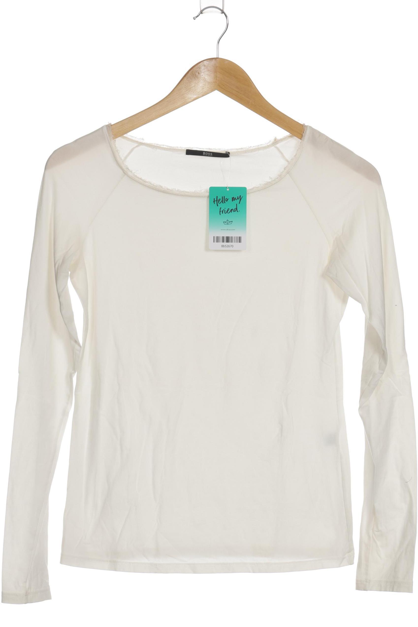 

Boss by Hugo Boss Damen Langarmshirt, weiß, Gr.