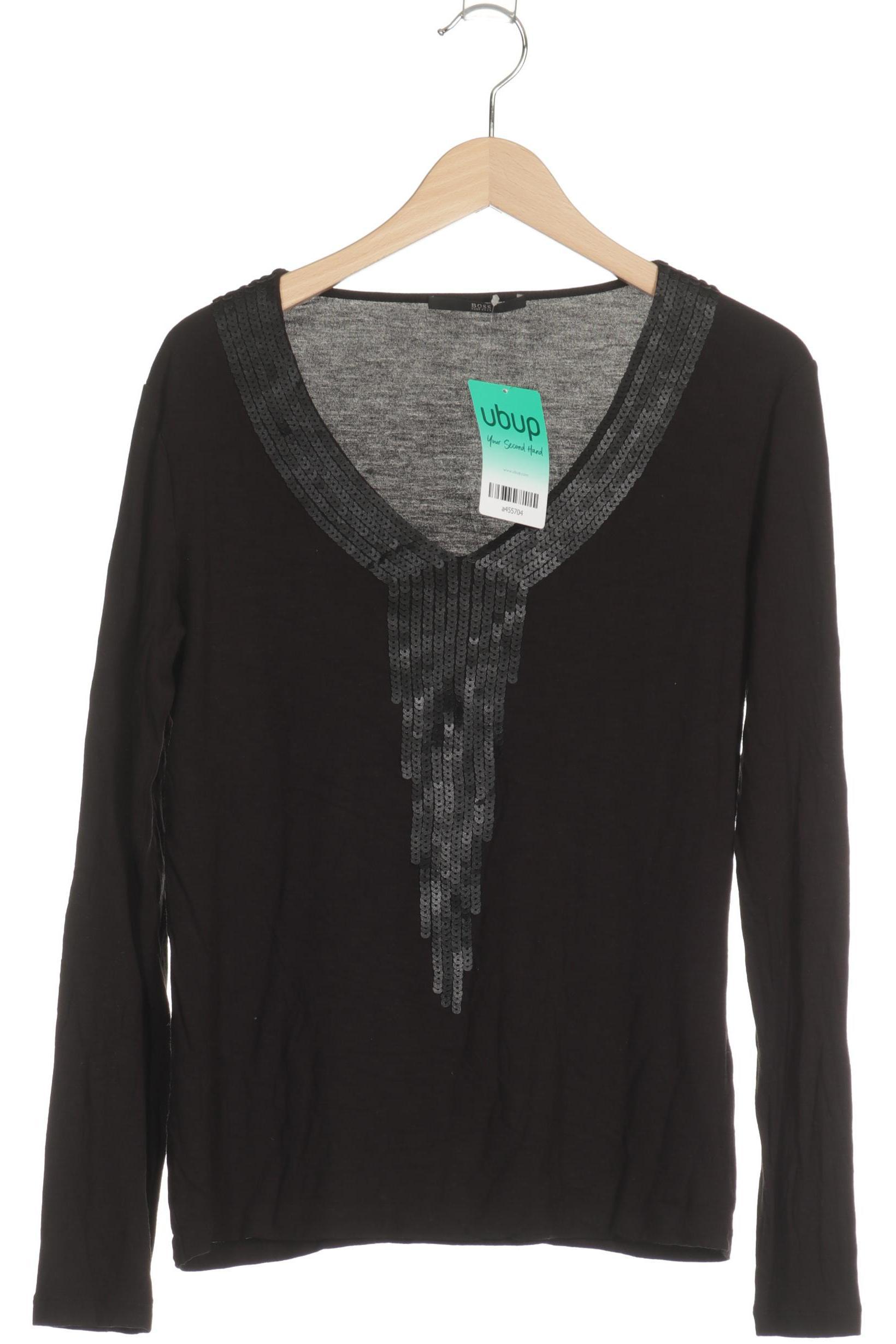 

Boss by Hugo Boss Damen Langarmshirt, schwarz, Gr.