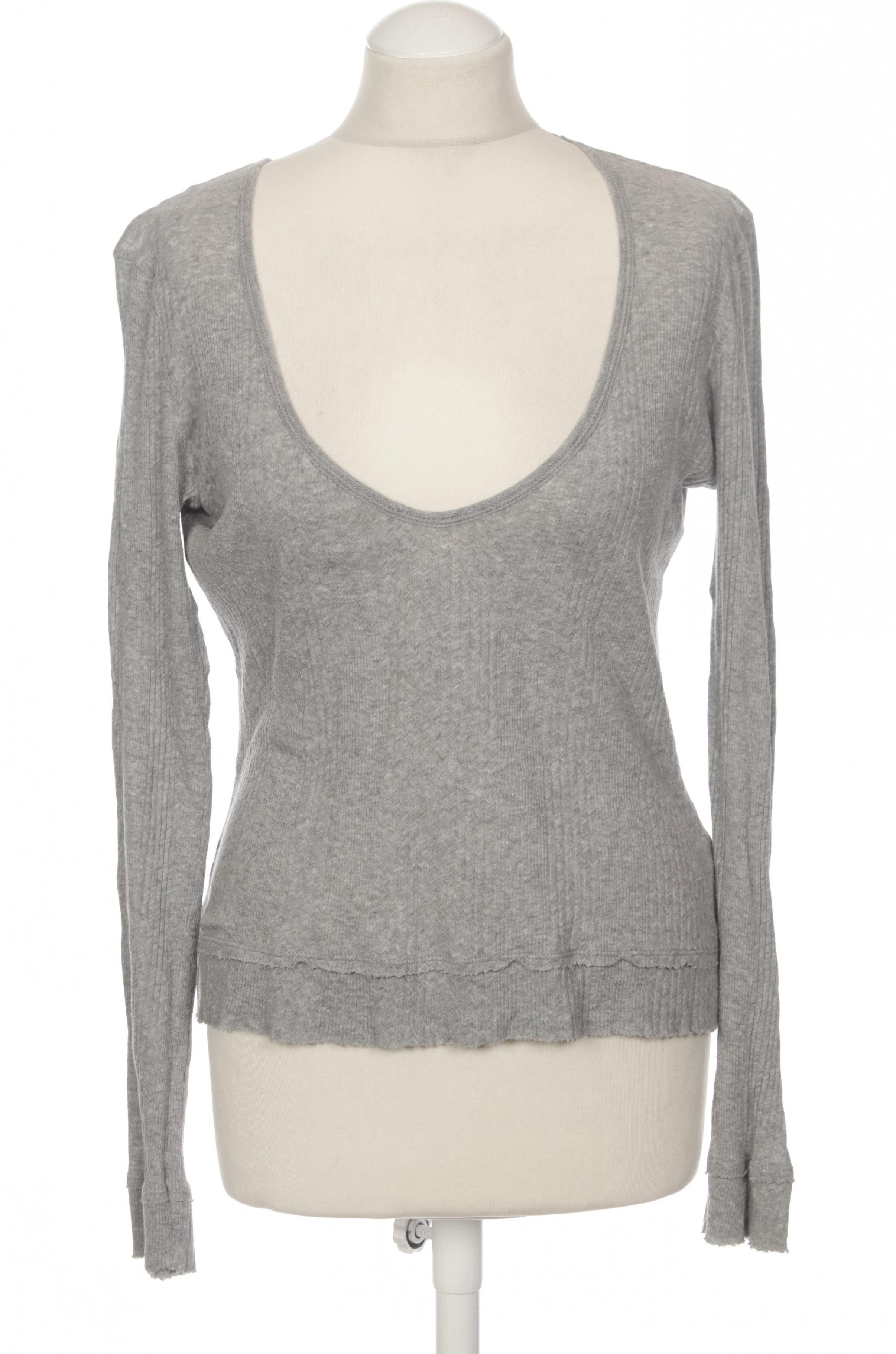 

Boss Orange Damen Langarmshirt, grau, Gr.