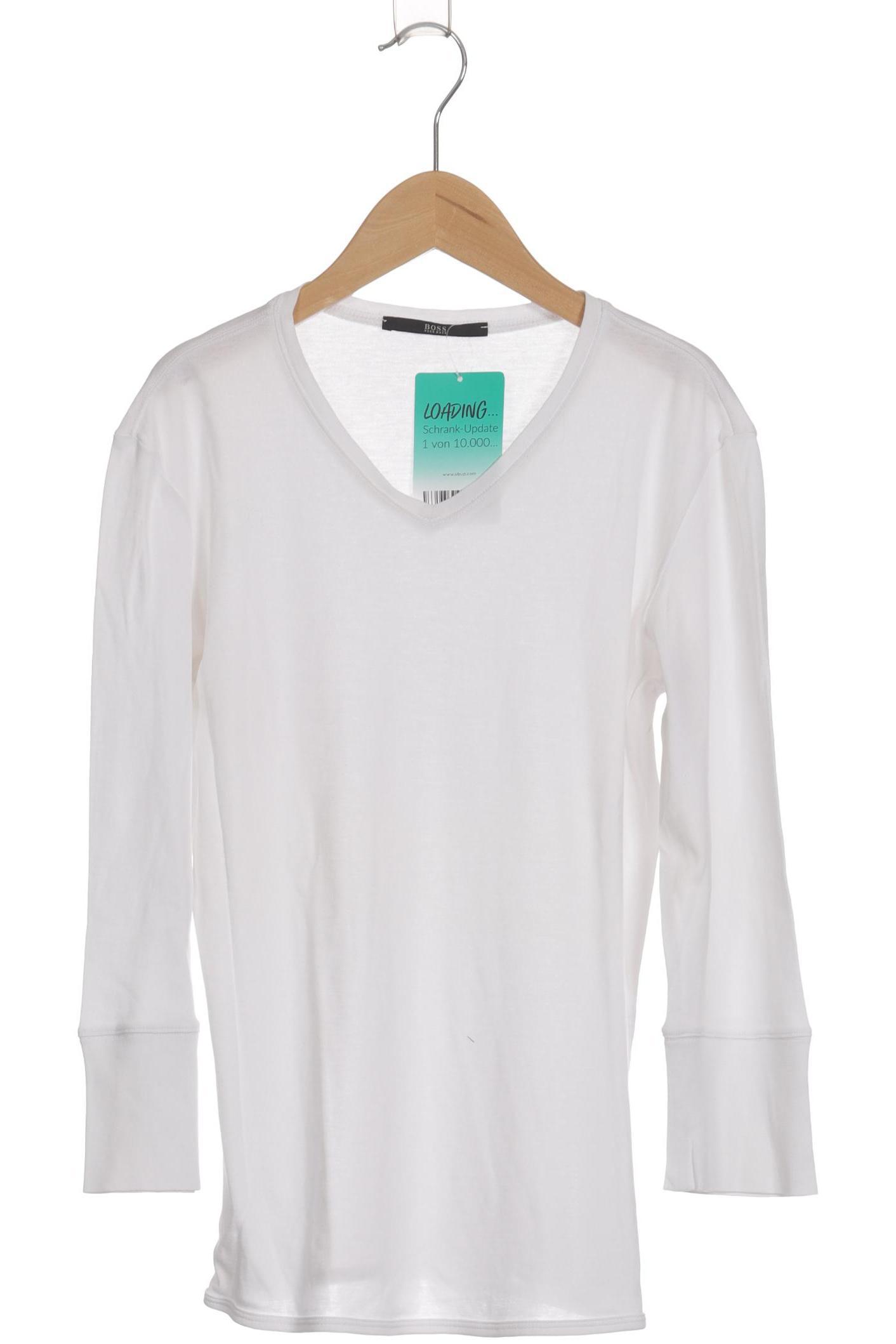 

Boss by Hugo Boss Damen Langarmshirt, weiß, Gr.