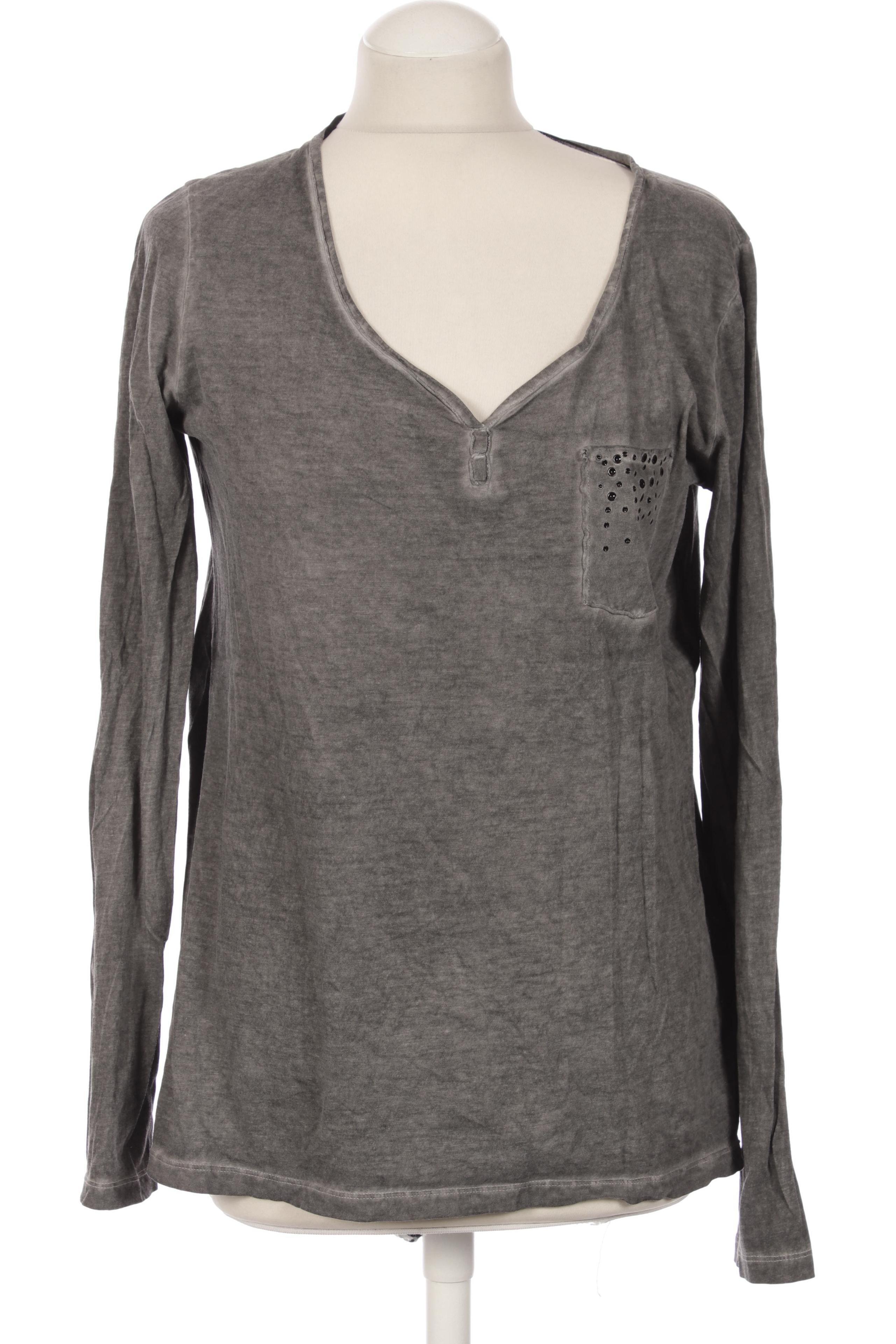 

Boss Orange Damen Langarmshirt, grau, Gr.