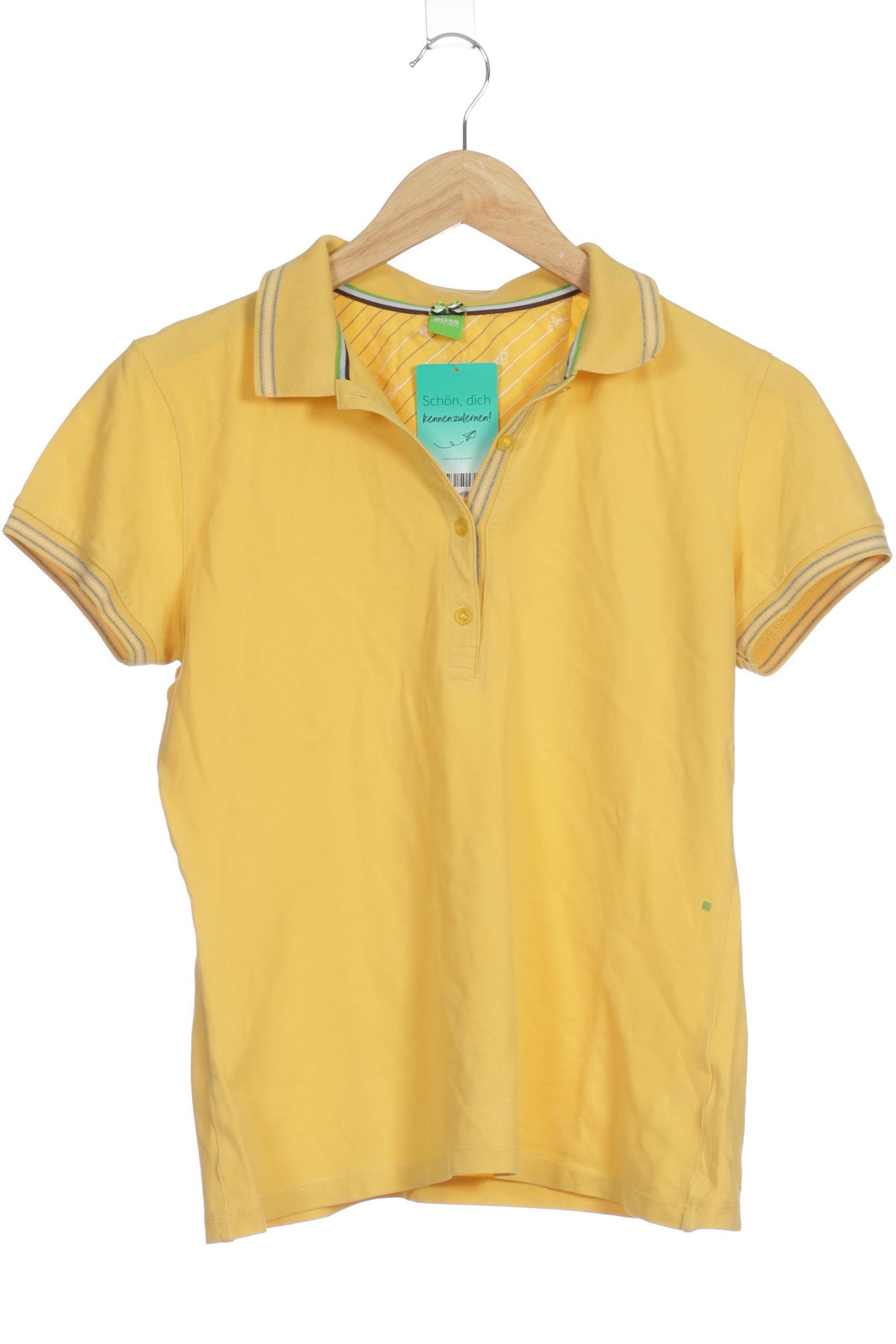 

Boss Green Damen Poloshirt, gelb, Gr.