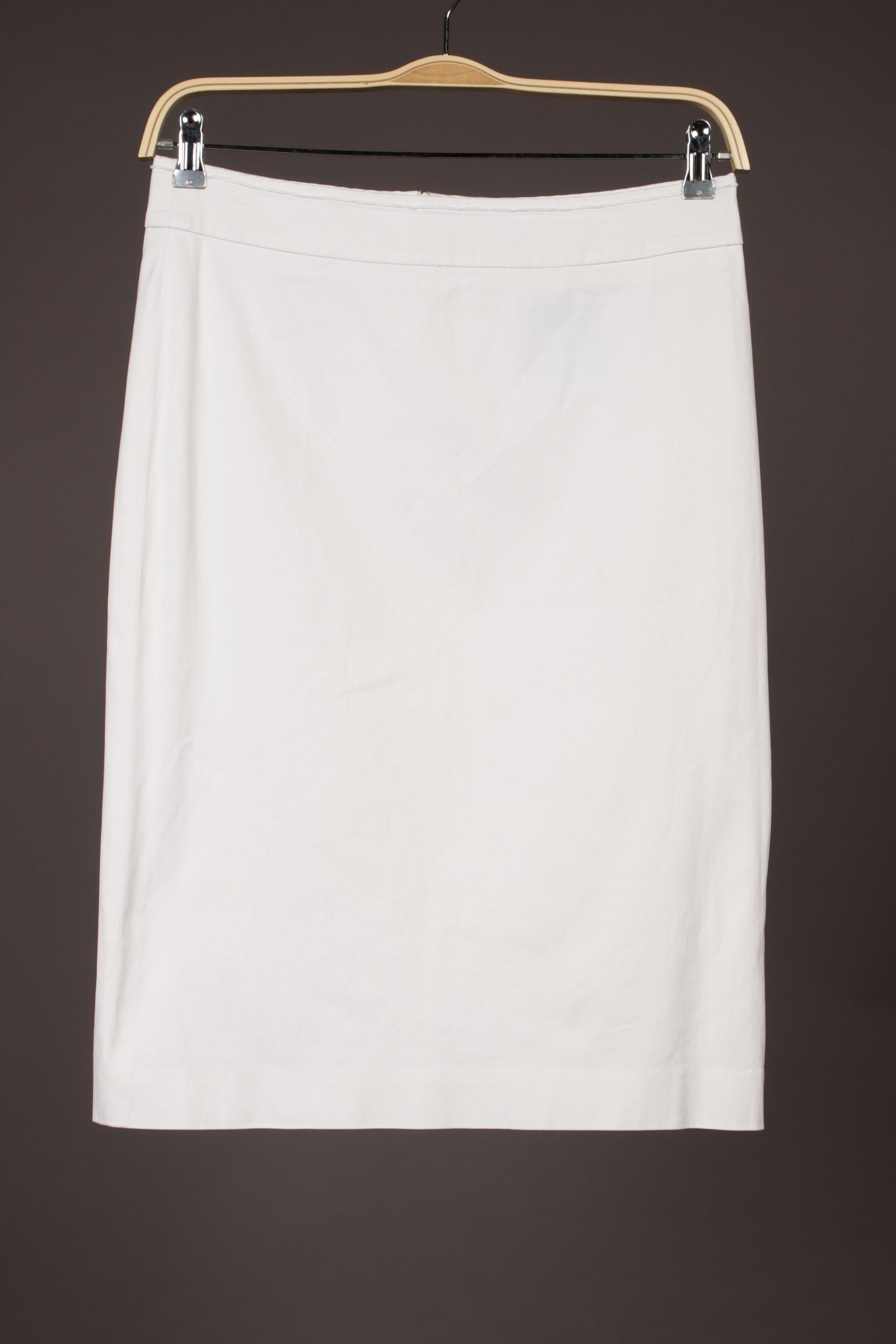 

Boss by Hugo Boss Damen Rock, weiß, Gr. 40