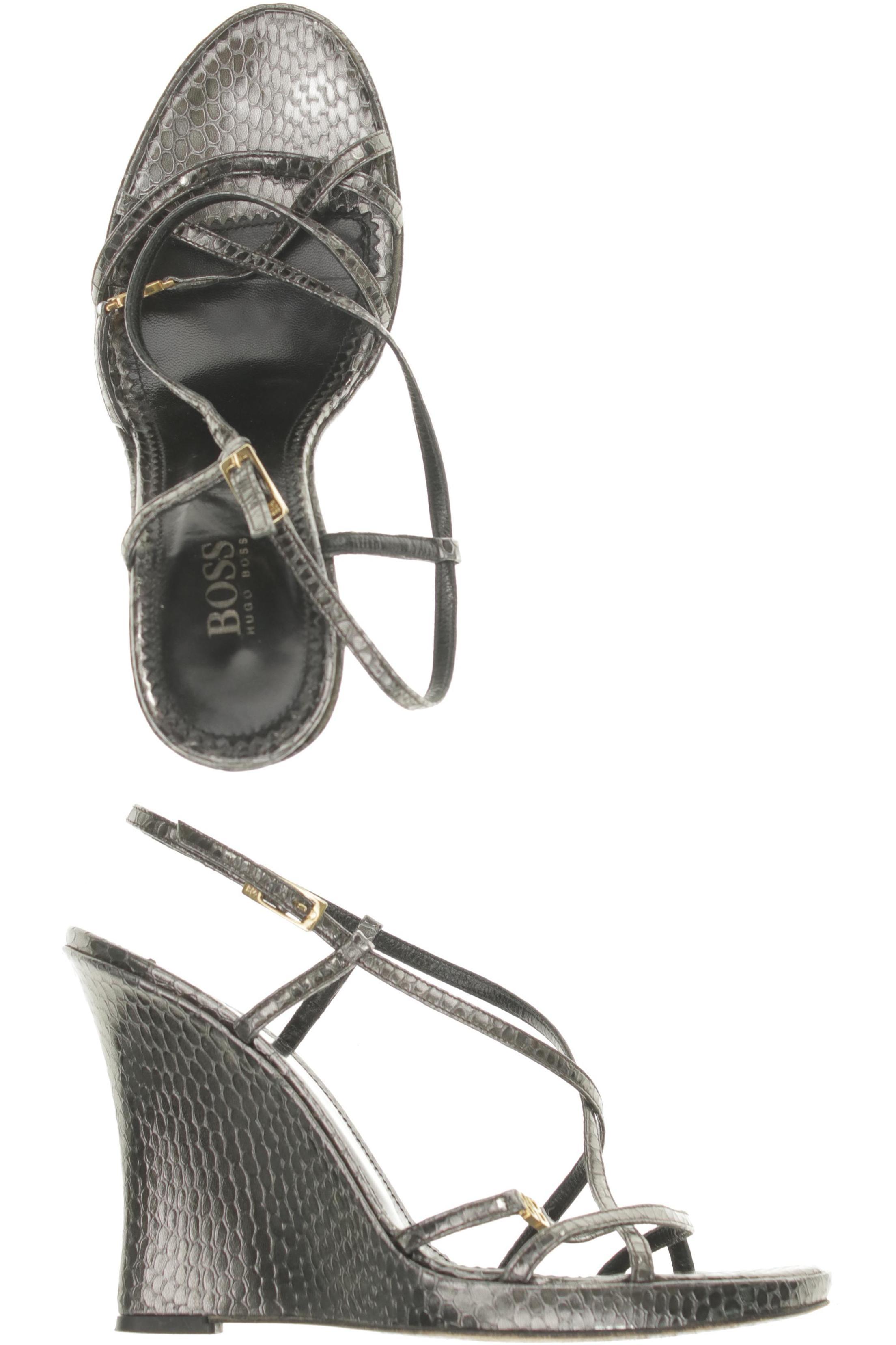 

Boss by Hugo Boss Damen Sandale, silber, Gr. 37