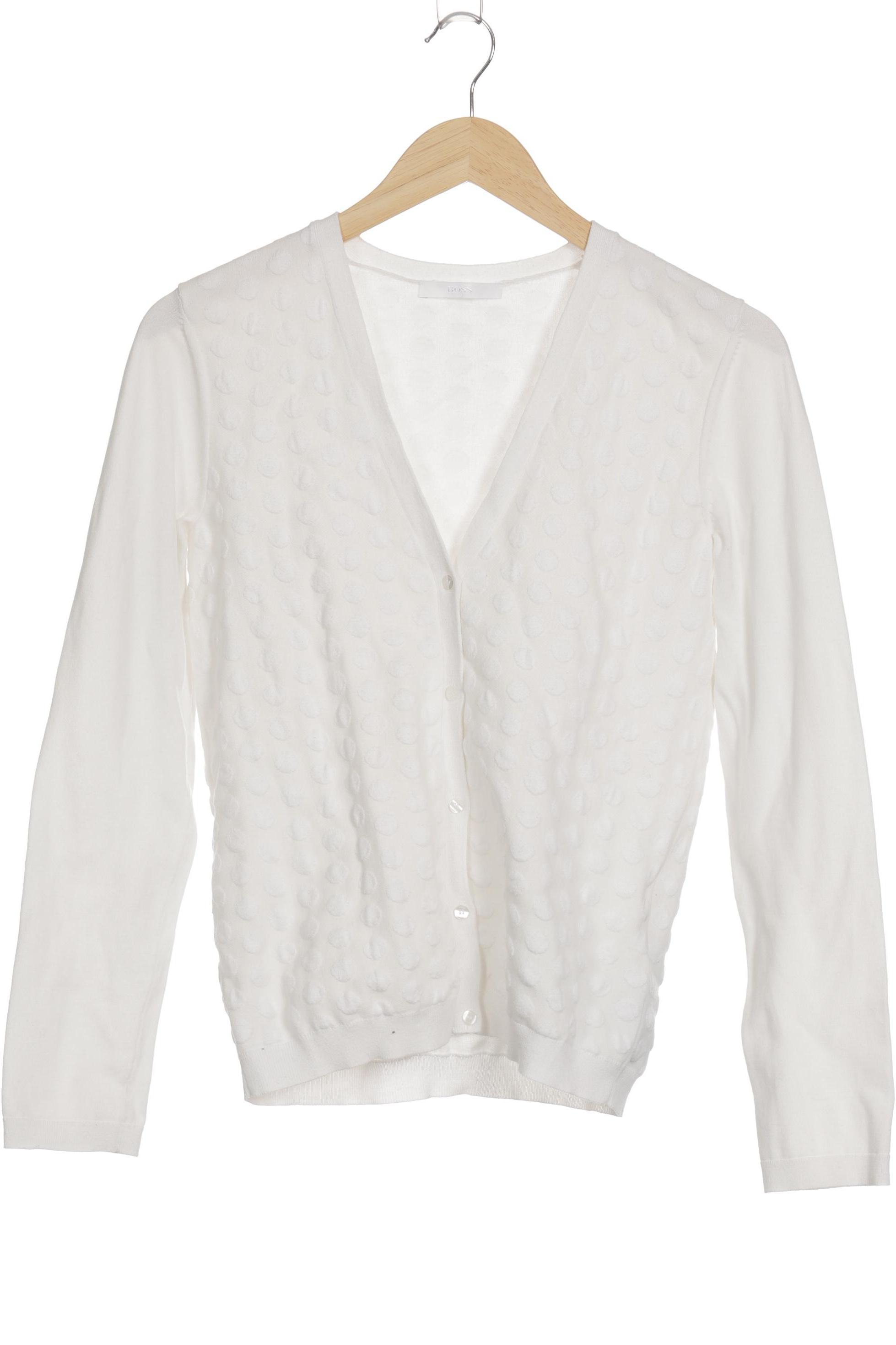 

Boss by Hugo Boss Damen Strickjacke, weiß, Gr.