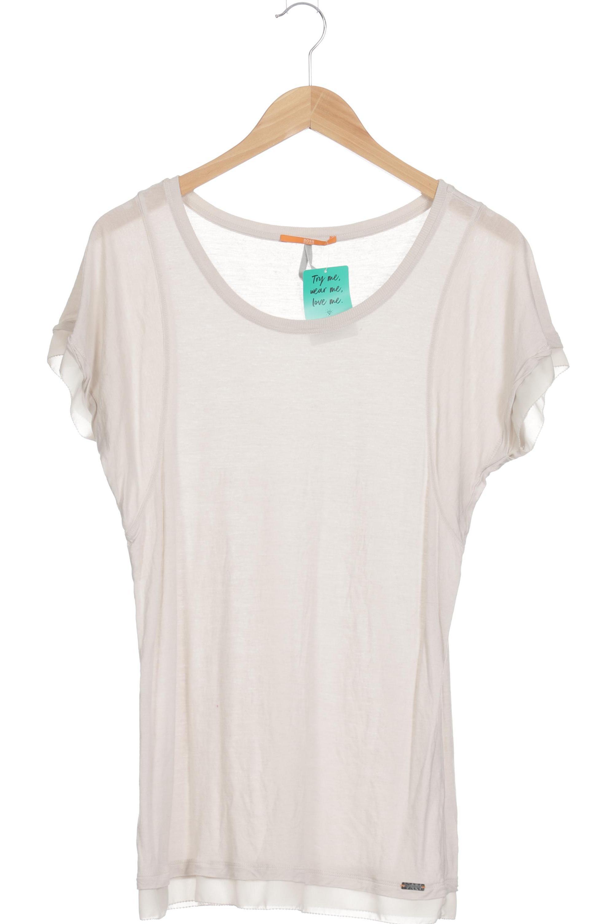 

Boss Orange Damen T-Shirt, beige, Gr.