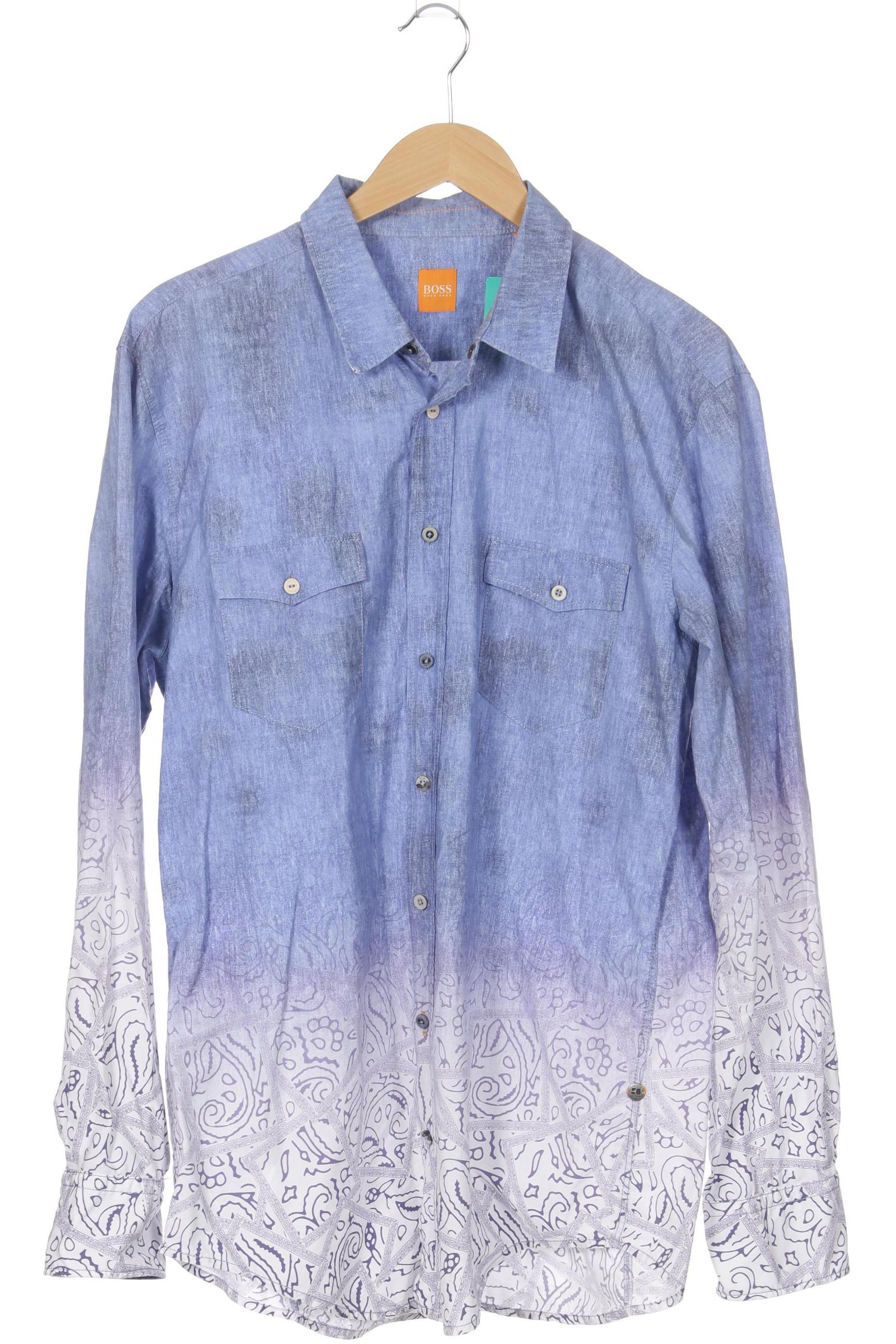 

Boss Orange Herren Hemd, blau, Gr.