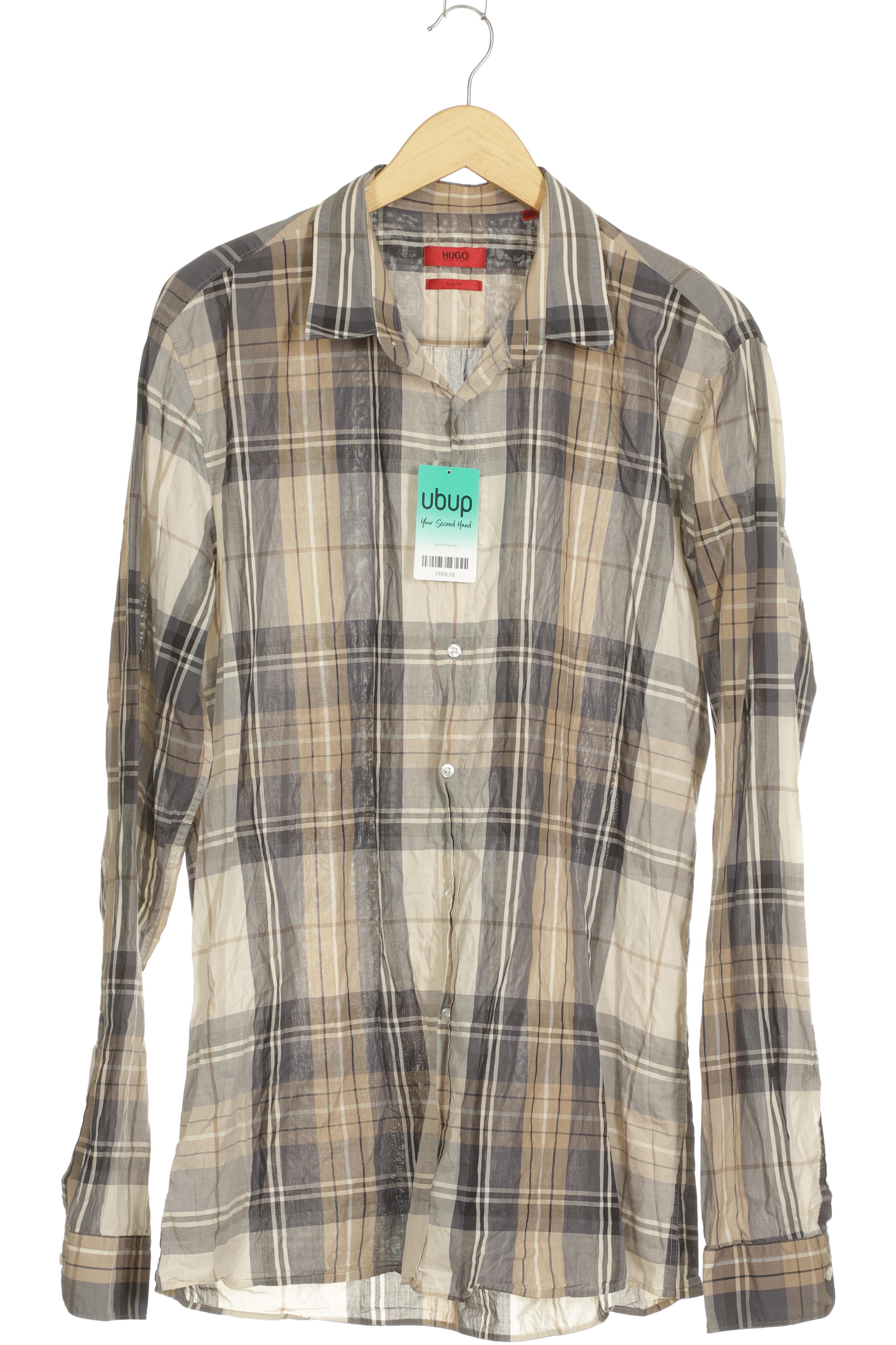 Thumbnail - Hugo by Hugo Boss Herren Hemd, grau, Gr.