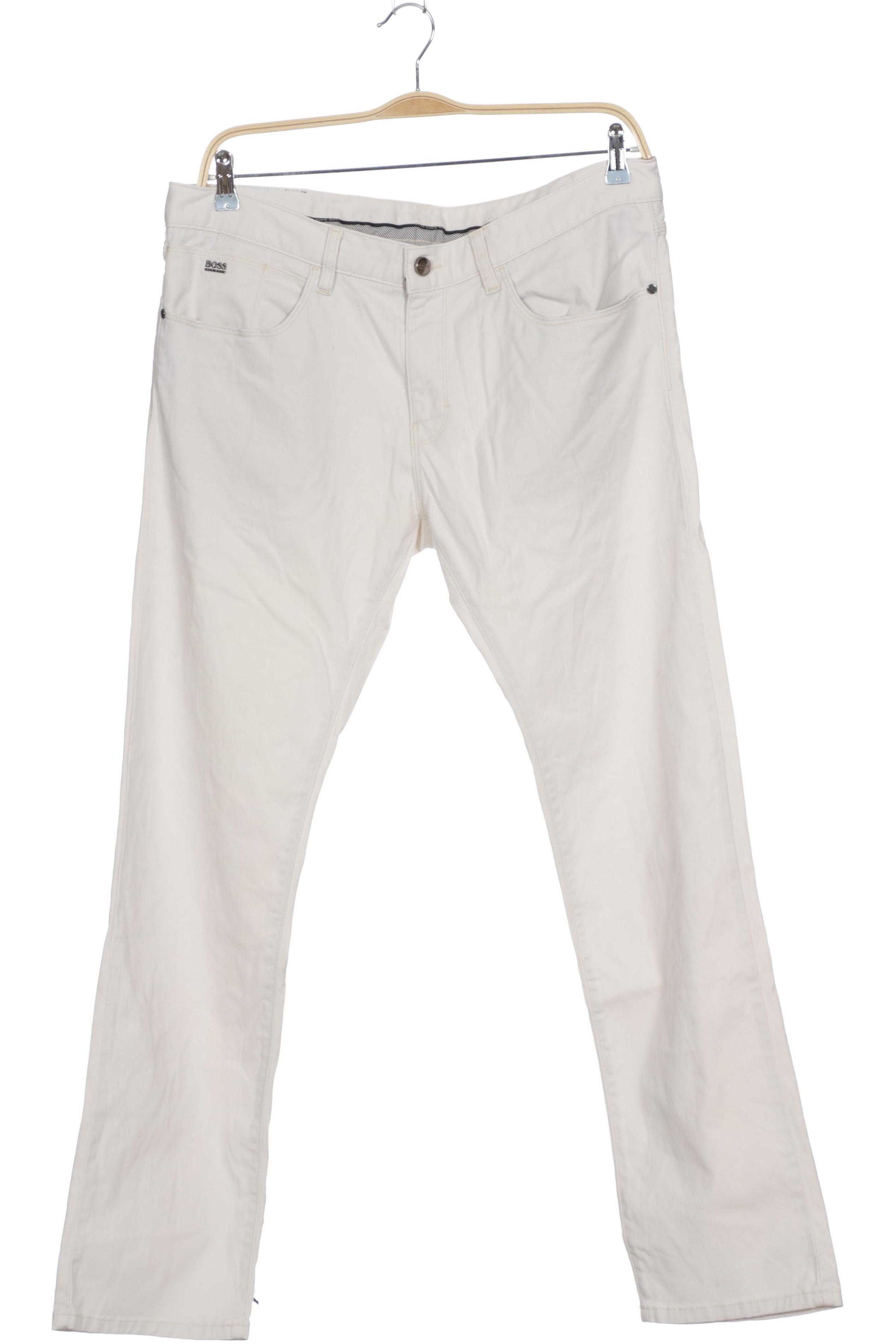 

Boss by Hugo Boss Herren Jeans, weiß, Gr. 36