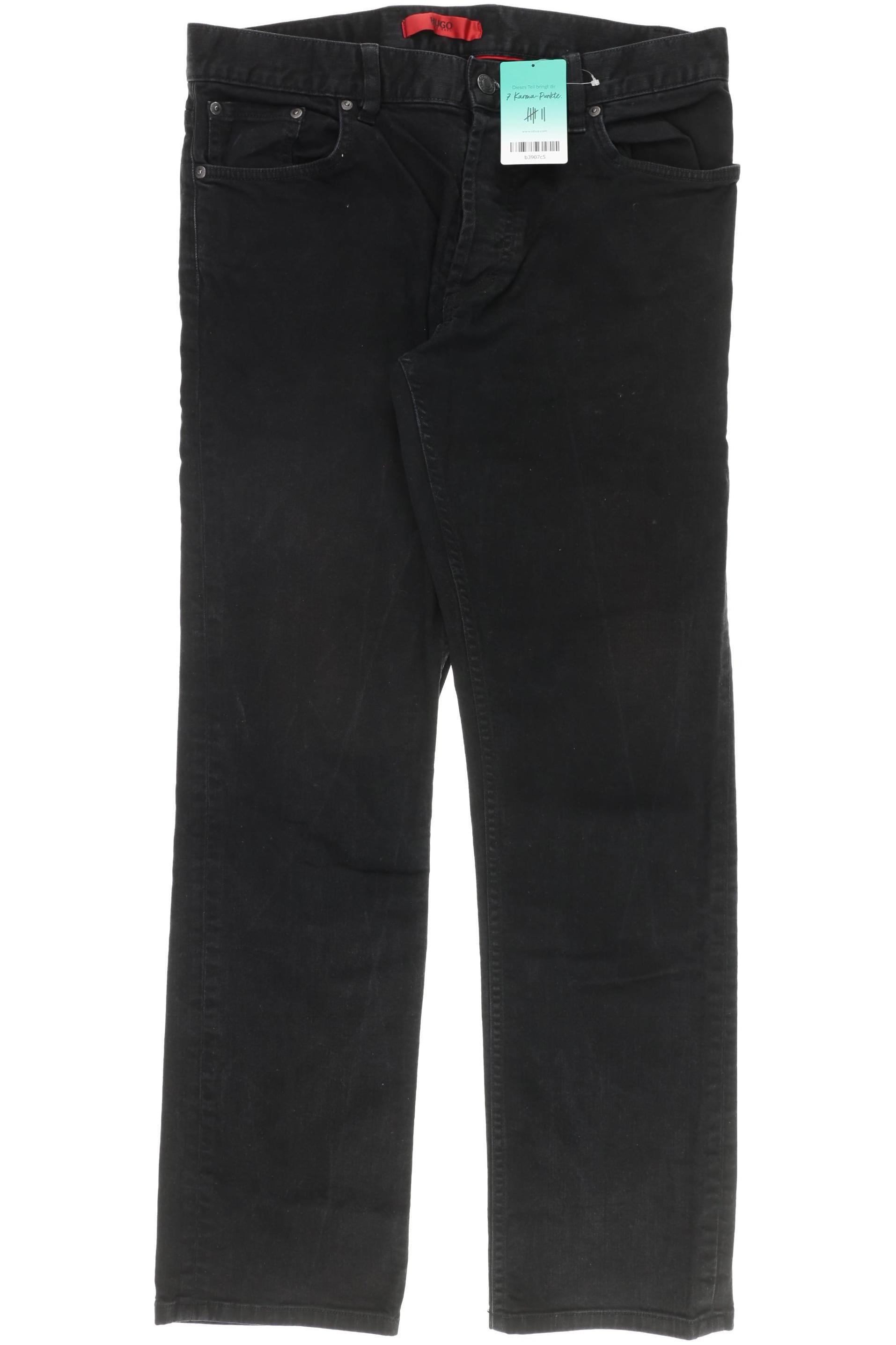 

Hugo by Hugo Boss Herren Jeans, schwarz, Gr.