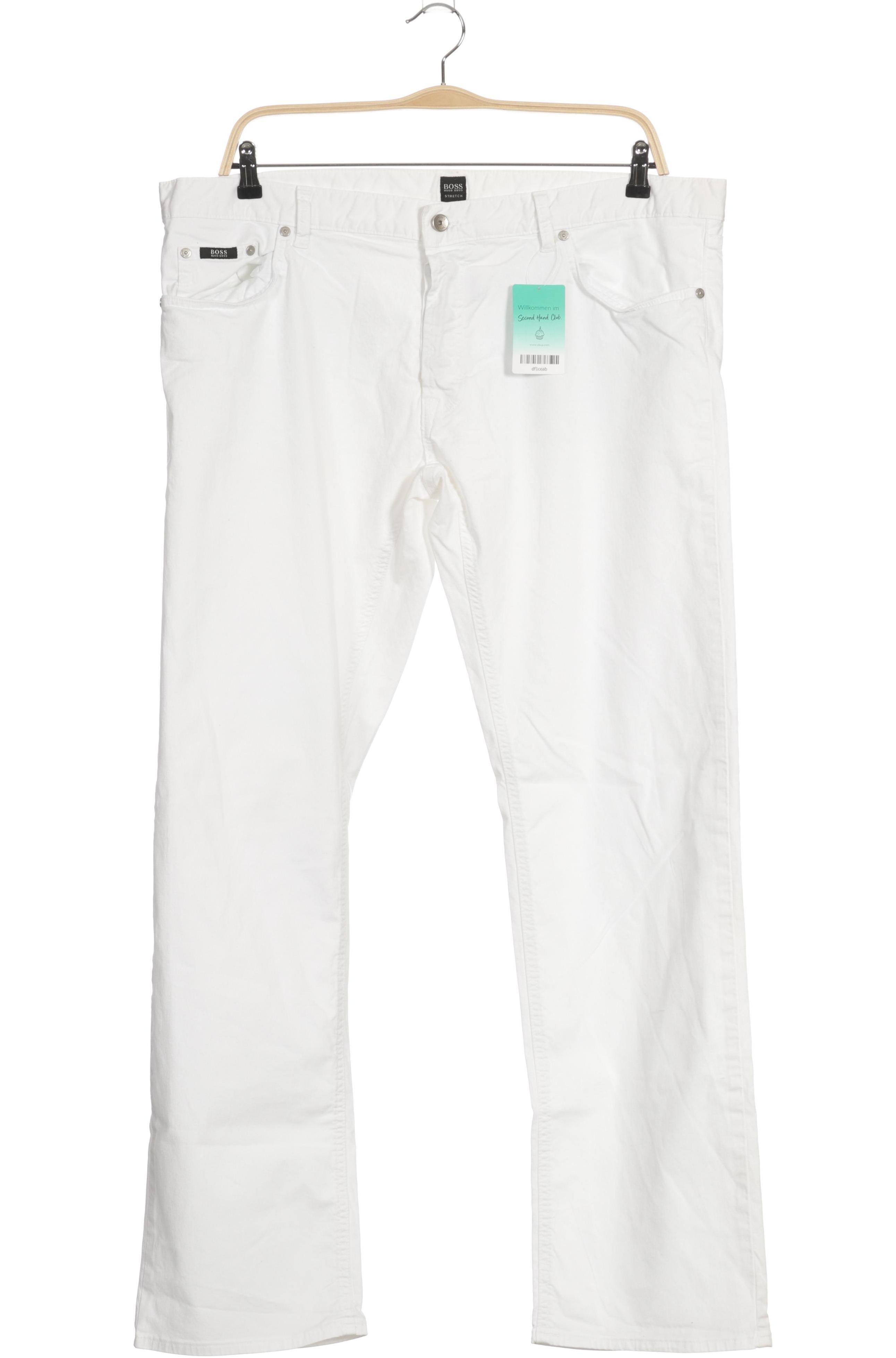 Thumbnail - Boss by Hugo Boss Herren Jeans, weiß, Gr. 42