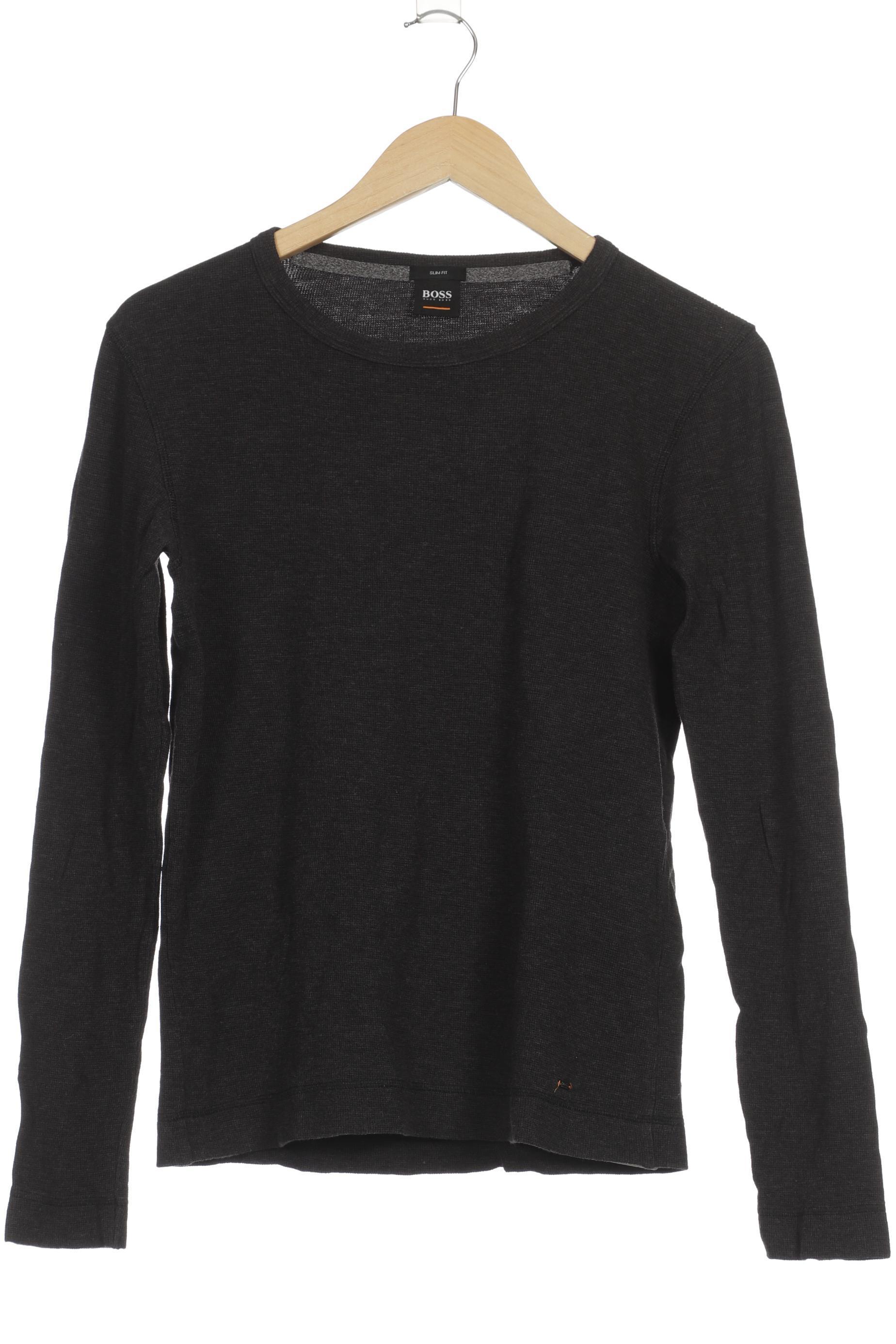 

Boss Orange Herren Langarmshirt, schwarz, Gr.