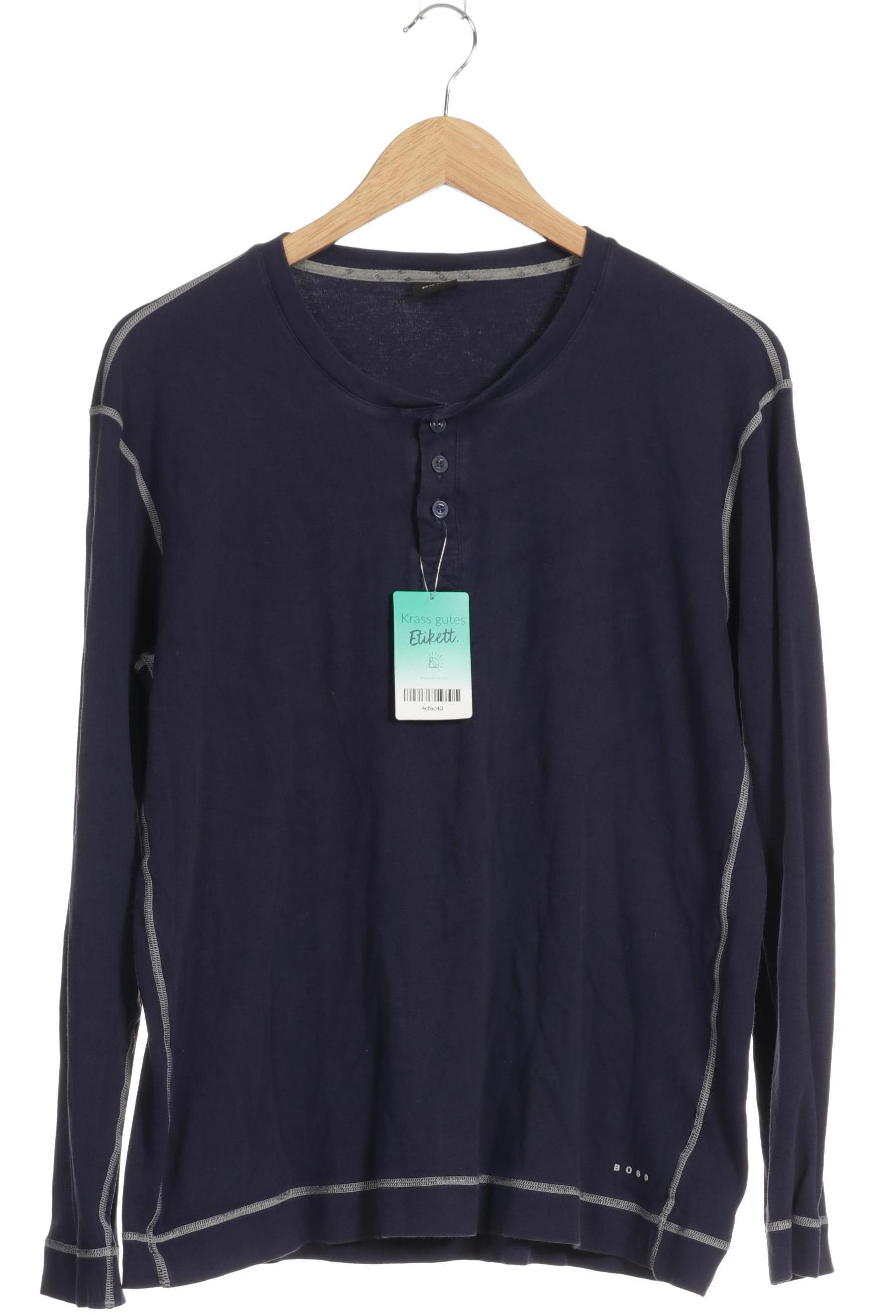 

Boss by Hugo Boss Herren Langarmshirt, lila, Gr.