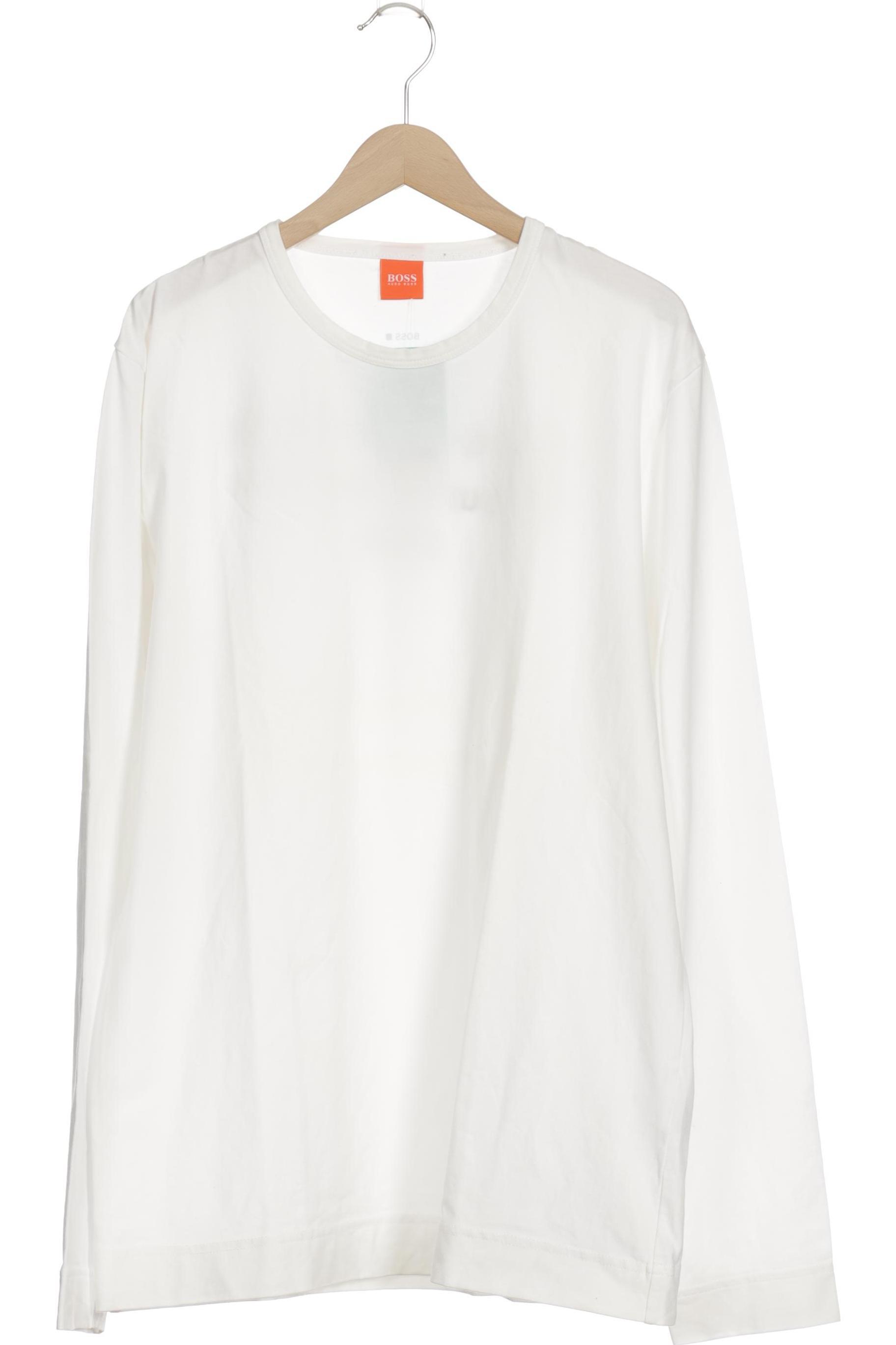 Thumbnail - Boss Orange Herren Langarmshirt, weiß, Gr.