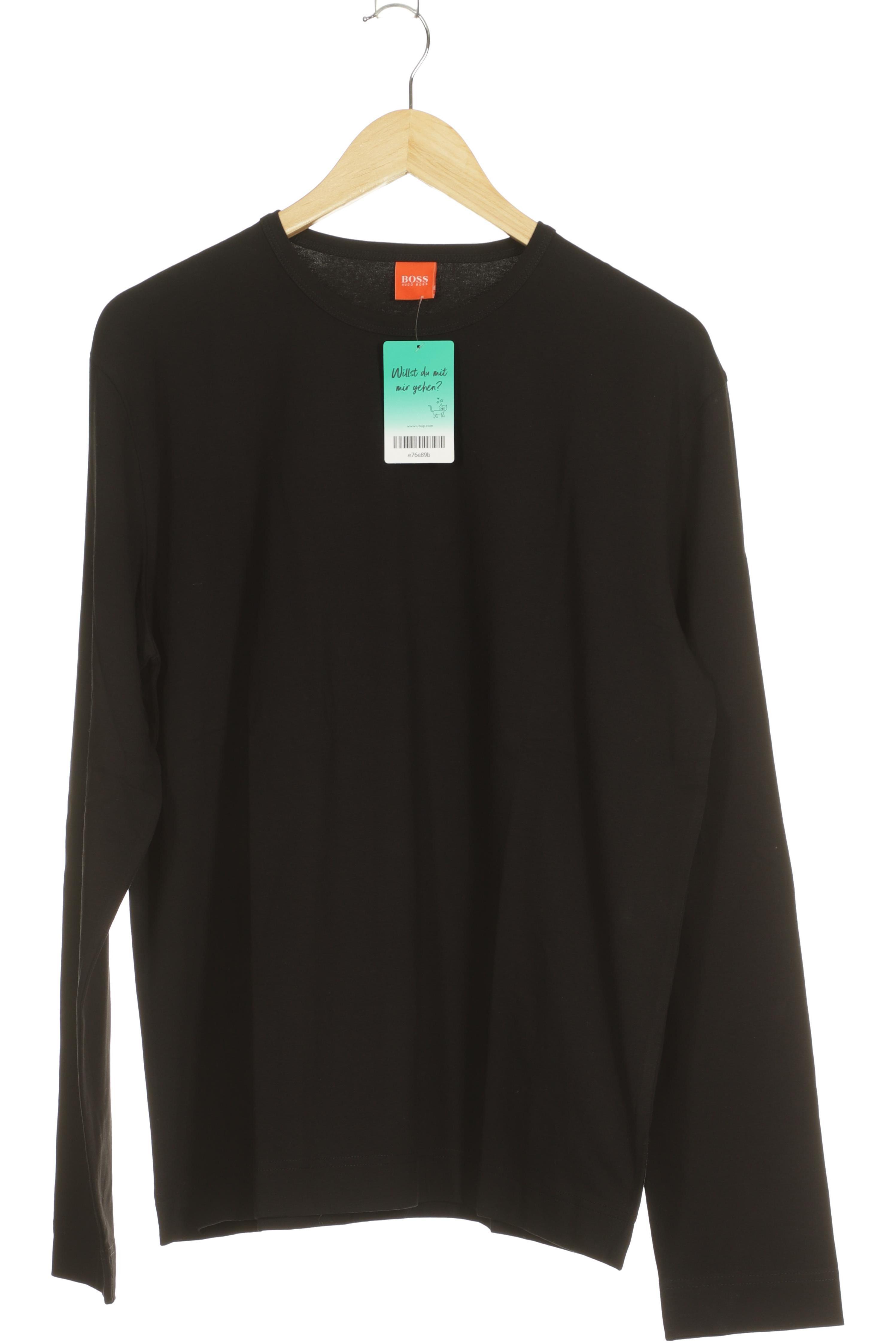 

Boss Orange Herren Langarmshirt, schwarz, Gr.