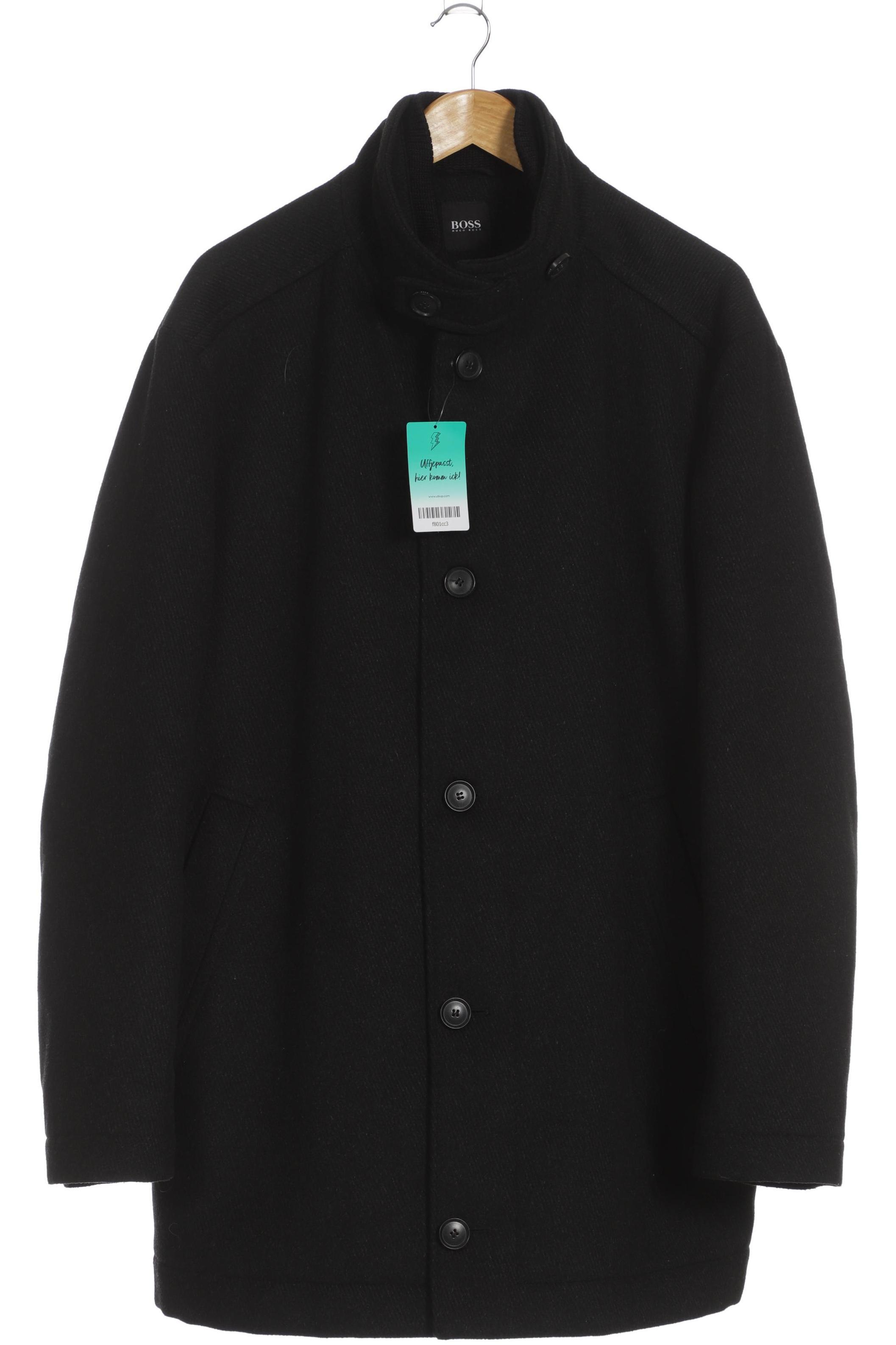 

Boss by Hugo Boss Herren Mantel, schwarz, Gr. 56