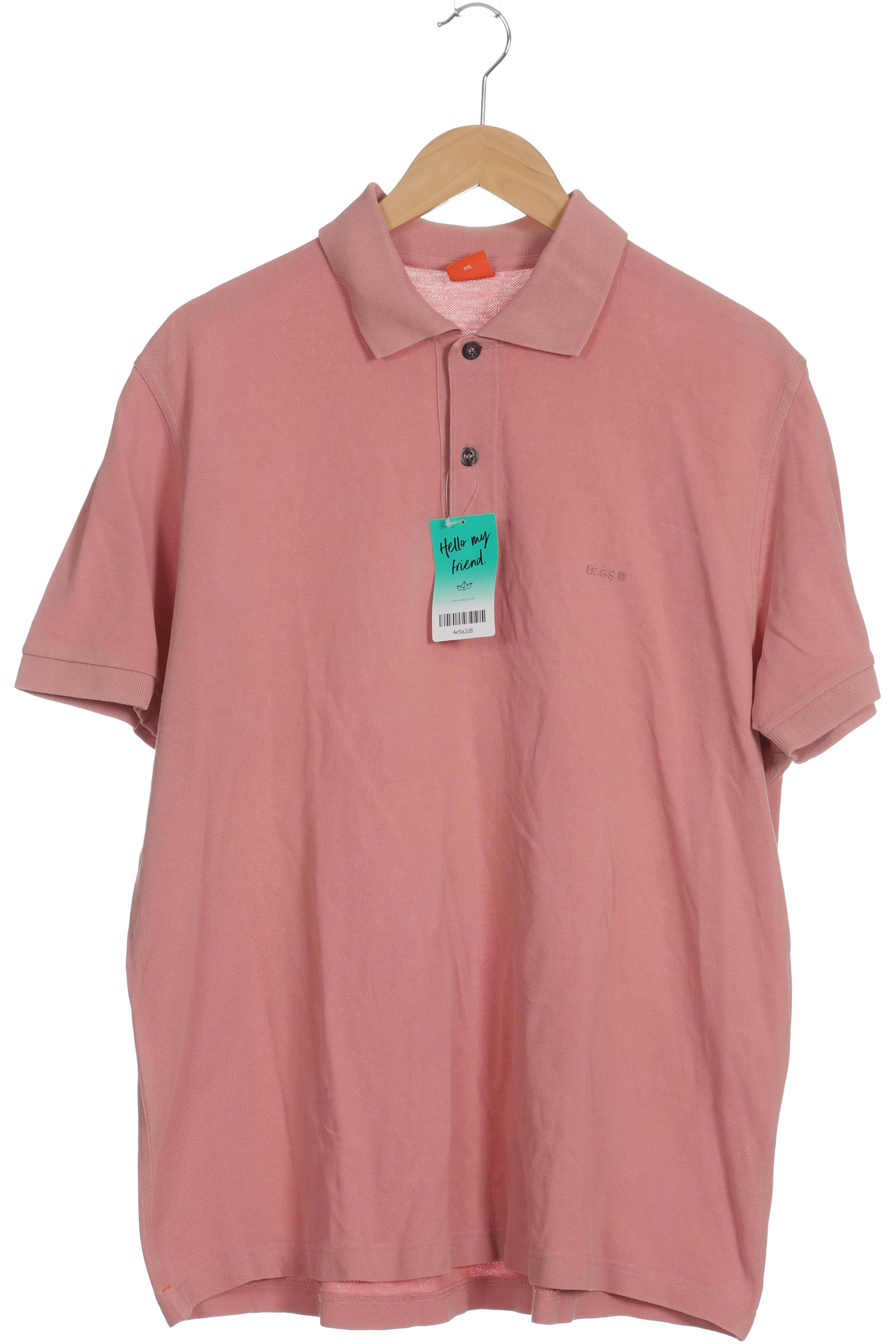 Thumbnail - Boss Orange Herren Poloshirt, pink, Gr.