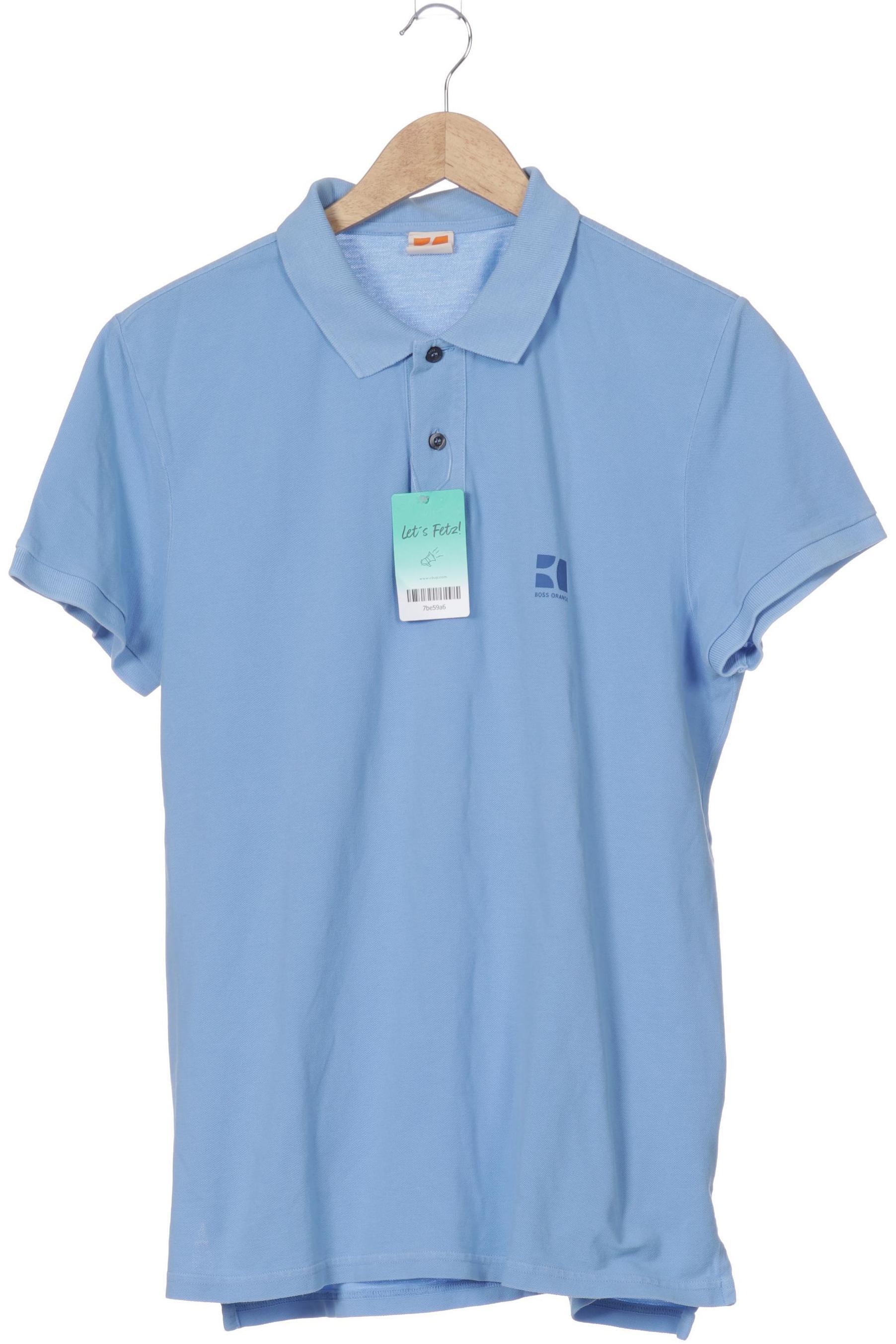 

Boss Orange Herren Poloshirt, blau, Gr.