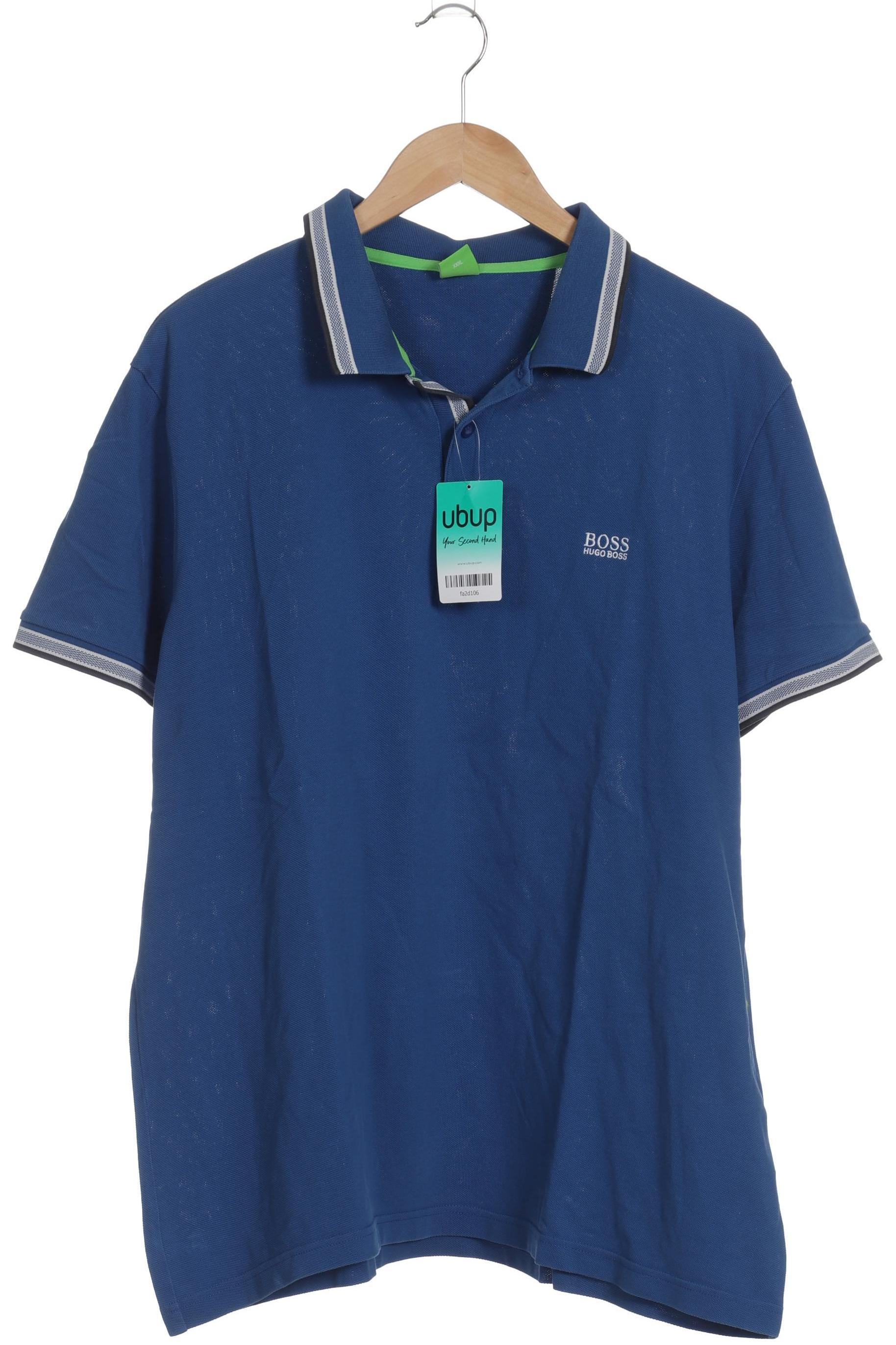 

Boss Green Herren Poloshirt, blau, Gr.