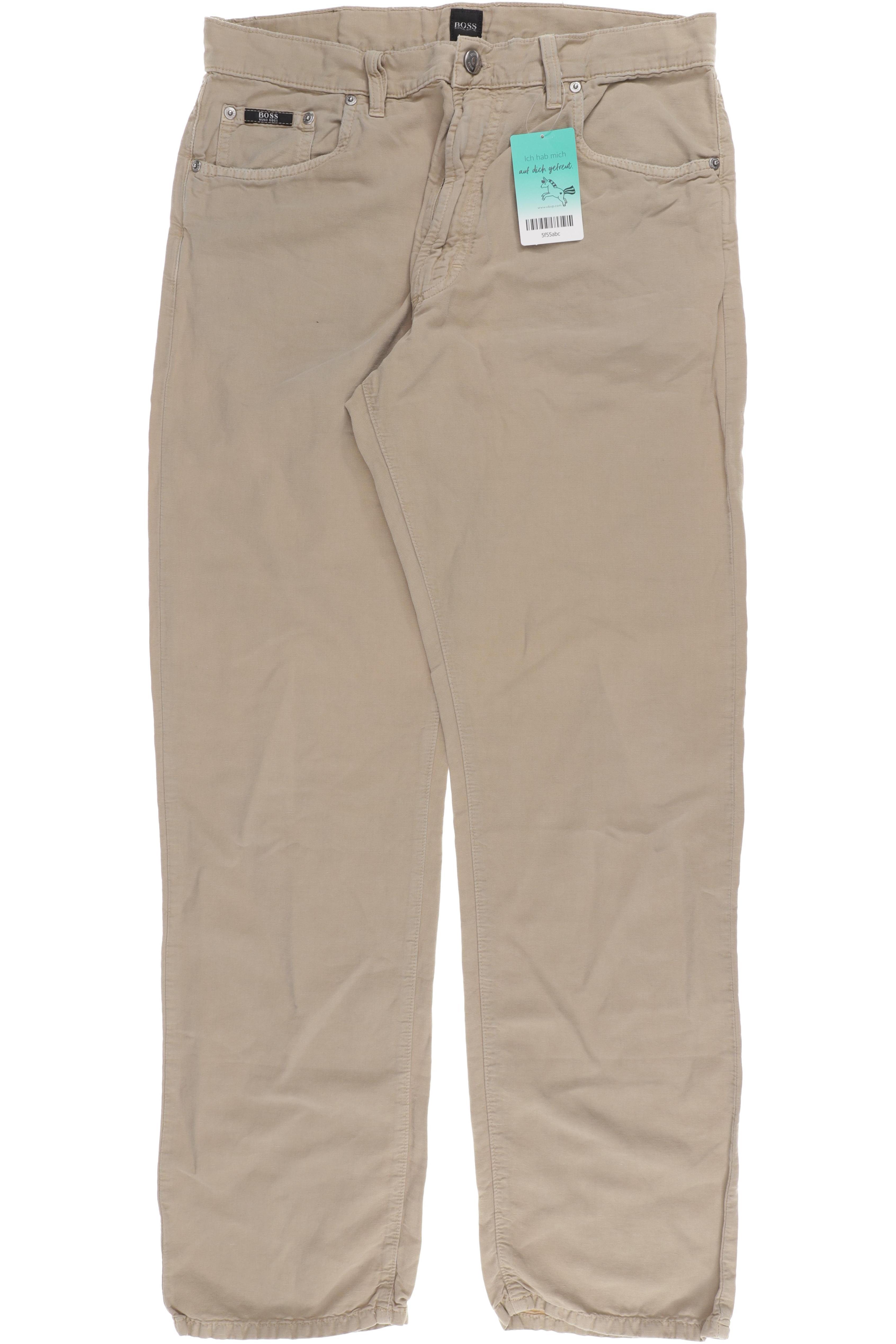 

Boss by Hugo Boss Herren Stoffhose, beige, Gr. 34