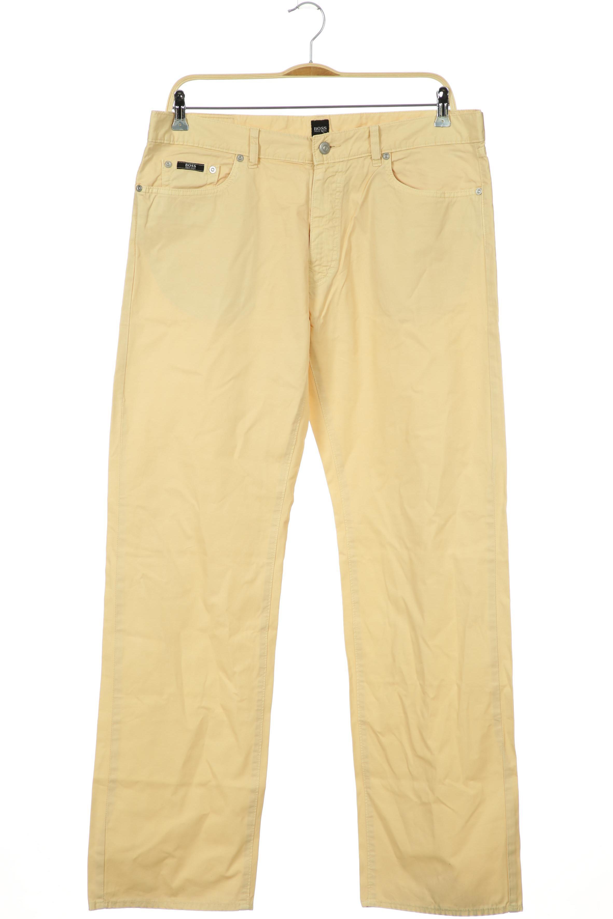 Thumbnail - Boss by Hugo Boss Herren Stoffhose, gelb, Gr. 38