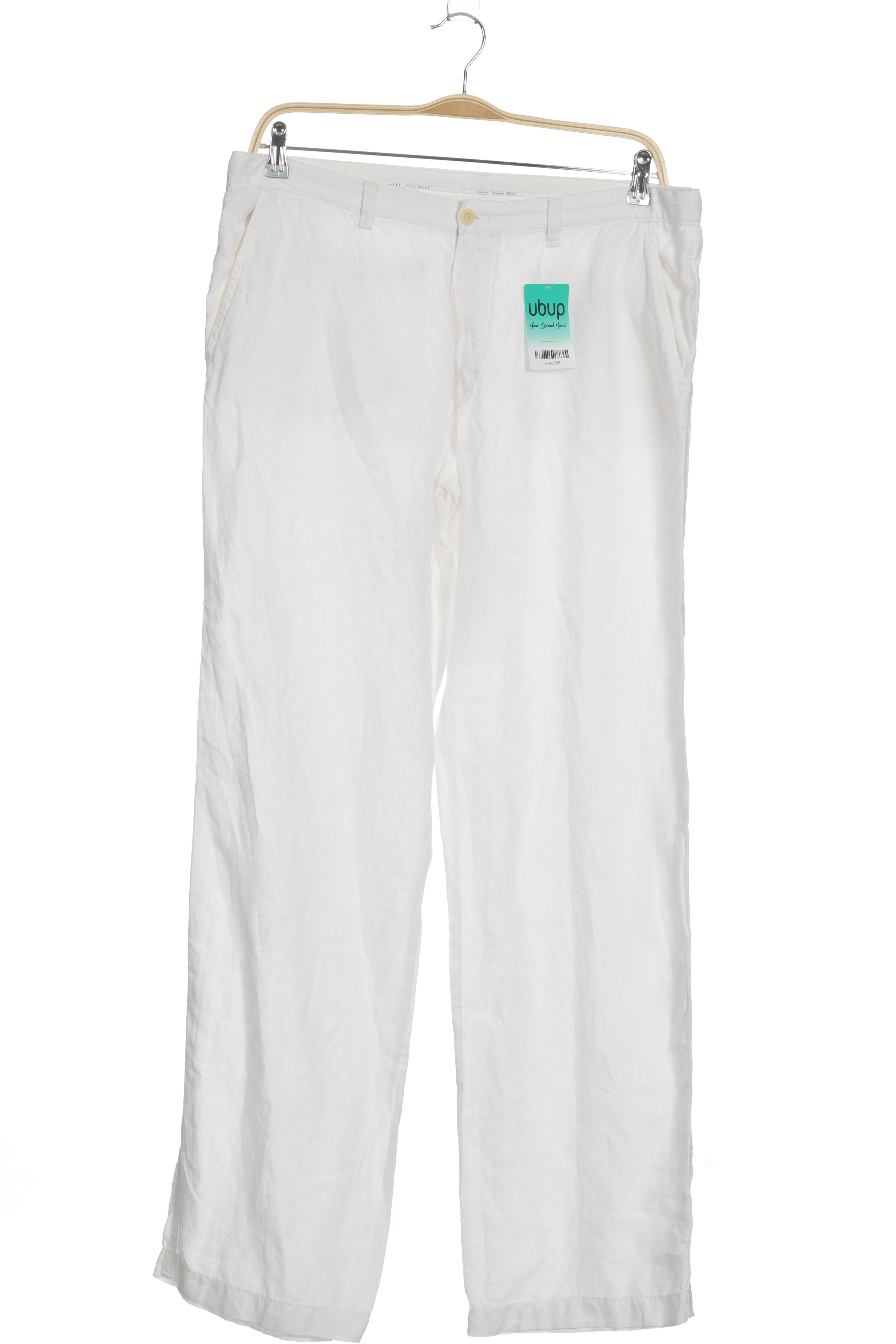 

Boss by Hugo Boss Herren Stoffhose, weiß, Gr.